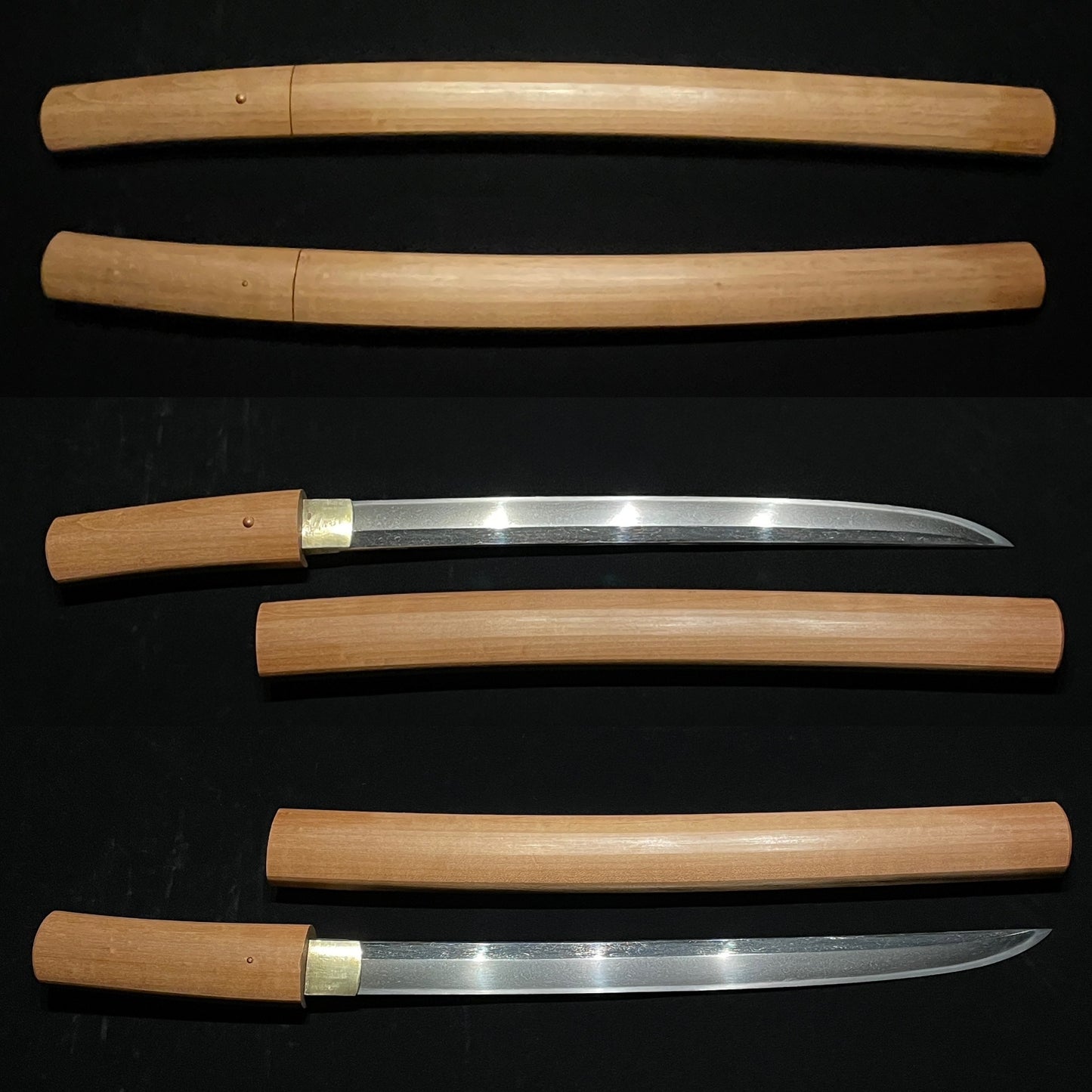 Ryokai Ieyoshi Shobuzukuri Wakizashi, Mid-Muromachi period, Yamashiro School