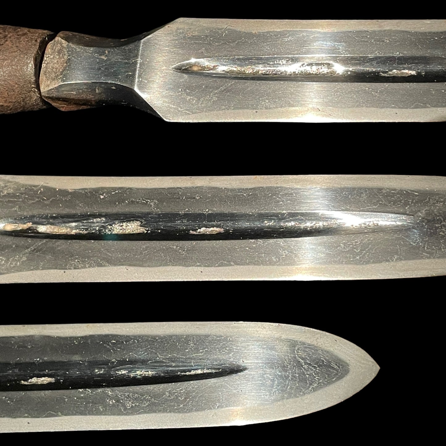 Obake-Yari Rugged Spear, Long Shirasaya, Edo period mumei