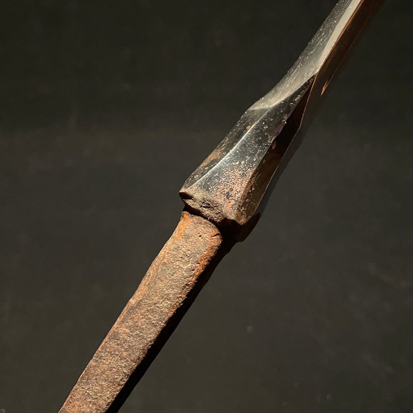 Obake-Yari Rugged Spear, Long Shirasaya, Edo period mumei