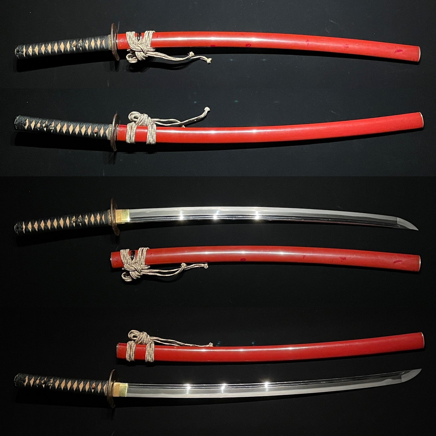 Oshuju Tsunafusa Red KATANA, Early Edo period, with NBTHK Certificate