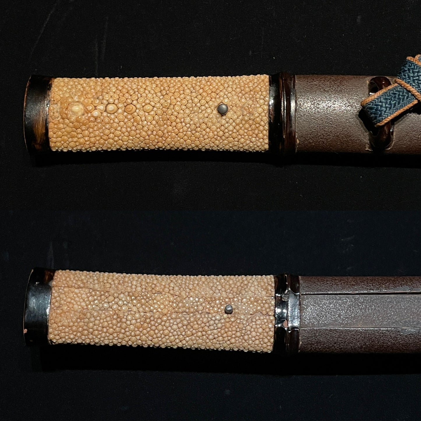 Aikuchi Koshirae TANTO, Edo period mumei, Choji Hamon