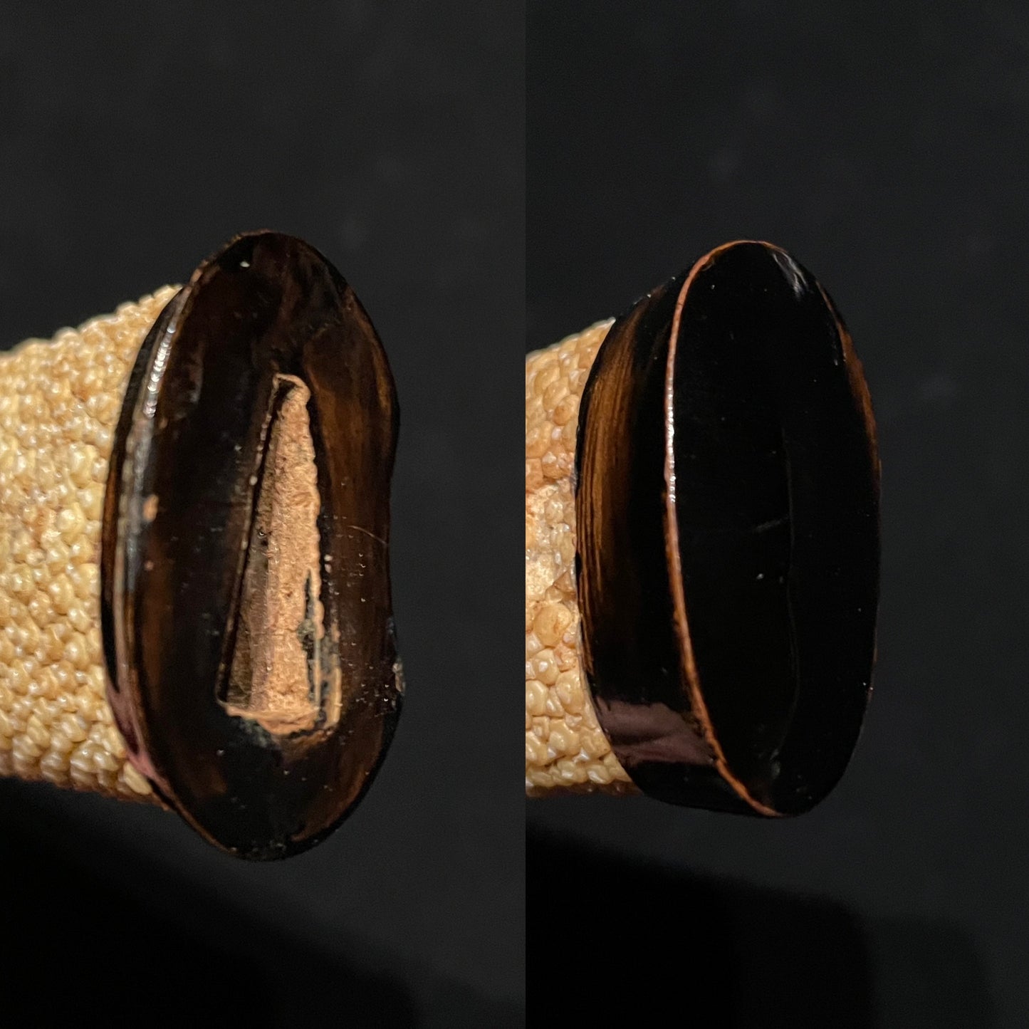 Aikuchi Koshirae TANTO, Edo period mumei, Choji Hamon