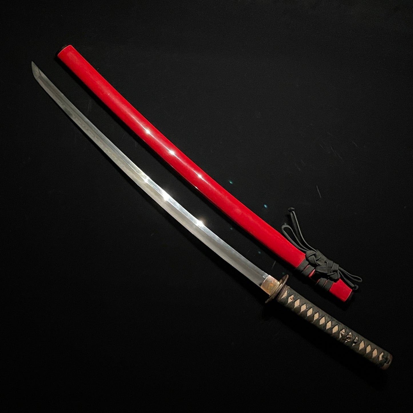 Red KATANA Gunome Hamon, Mumei Unsigned, 620mm (24.41 in.)