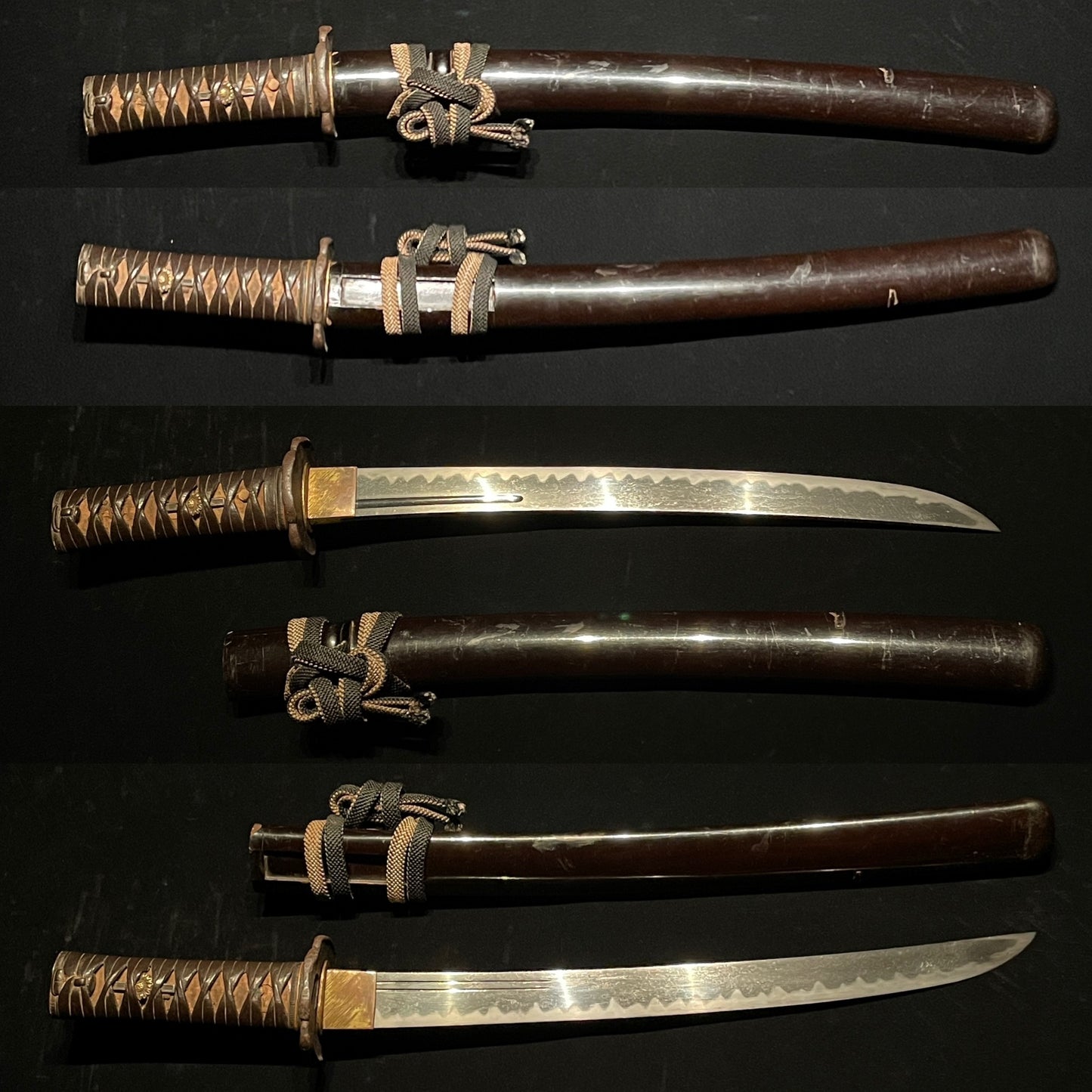 Togari-Gunome Hirazukuri Sunnobi-Tanto, Edo period mumei