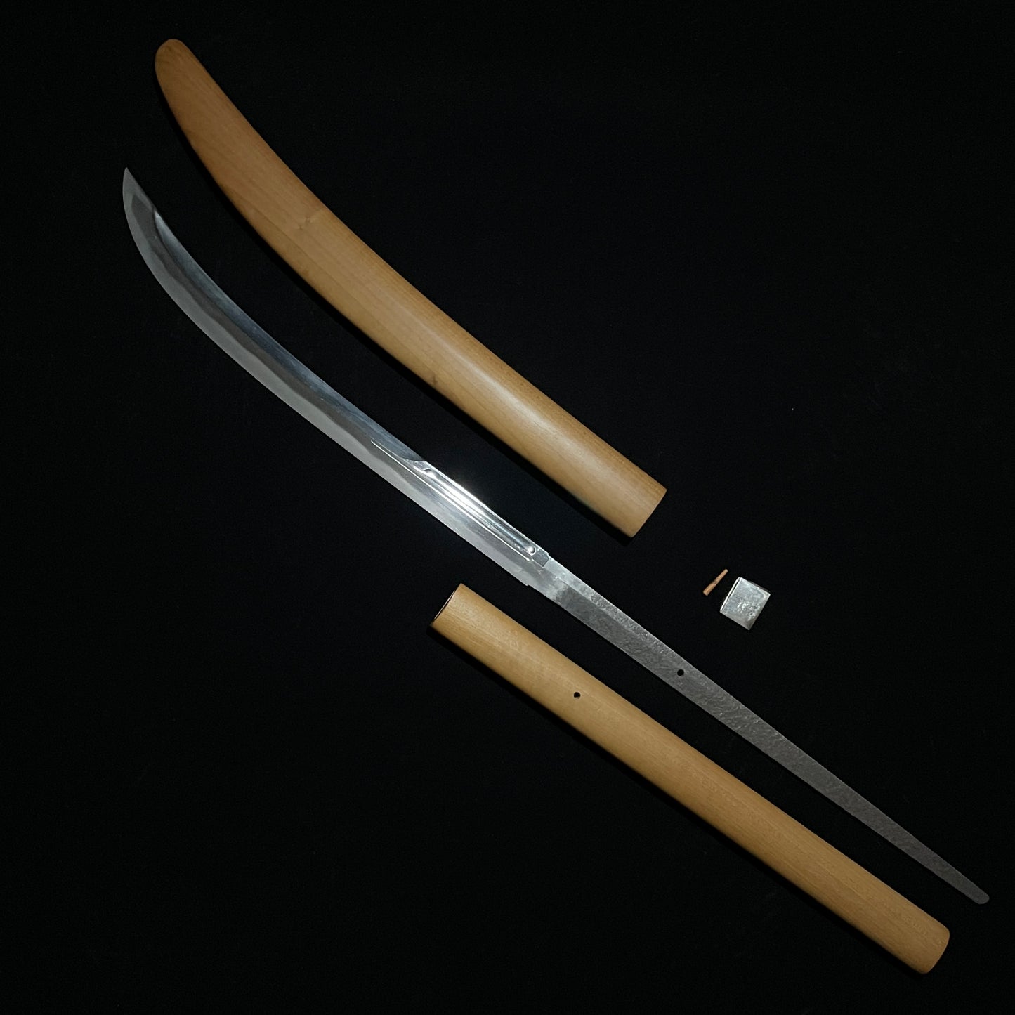 Authentic NAGINATA in Shirasaya, Edo period mumei, Long Tang