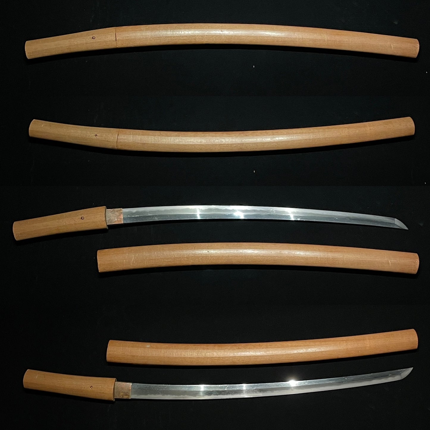 Kawachinokami Kunihide signed Long WAKIZASHI, Early Edo period