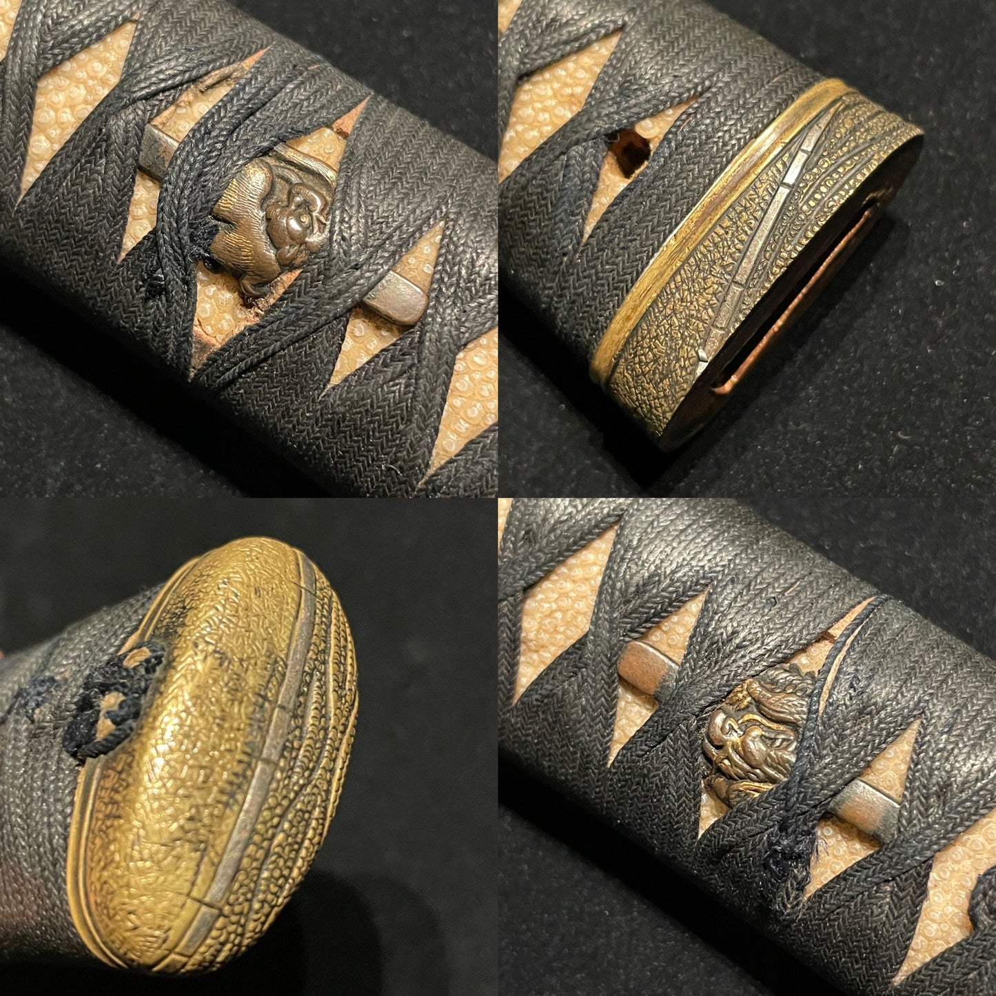 Red Matsushiro TANTO Unokubi Style, with KOZUKA KOGAI, Edo period mumei