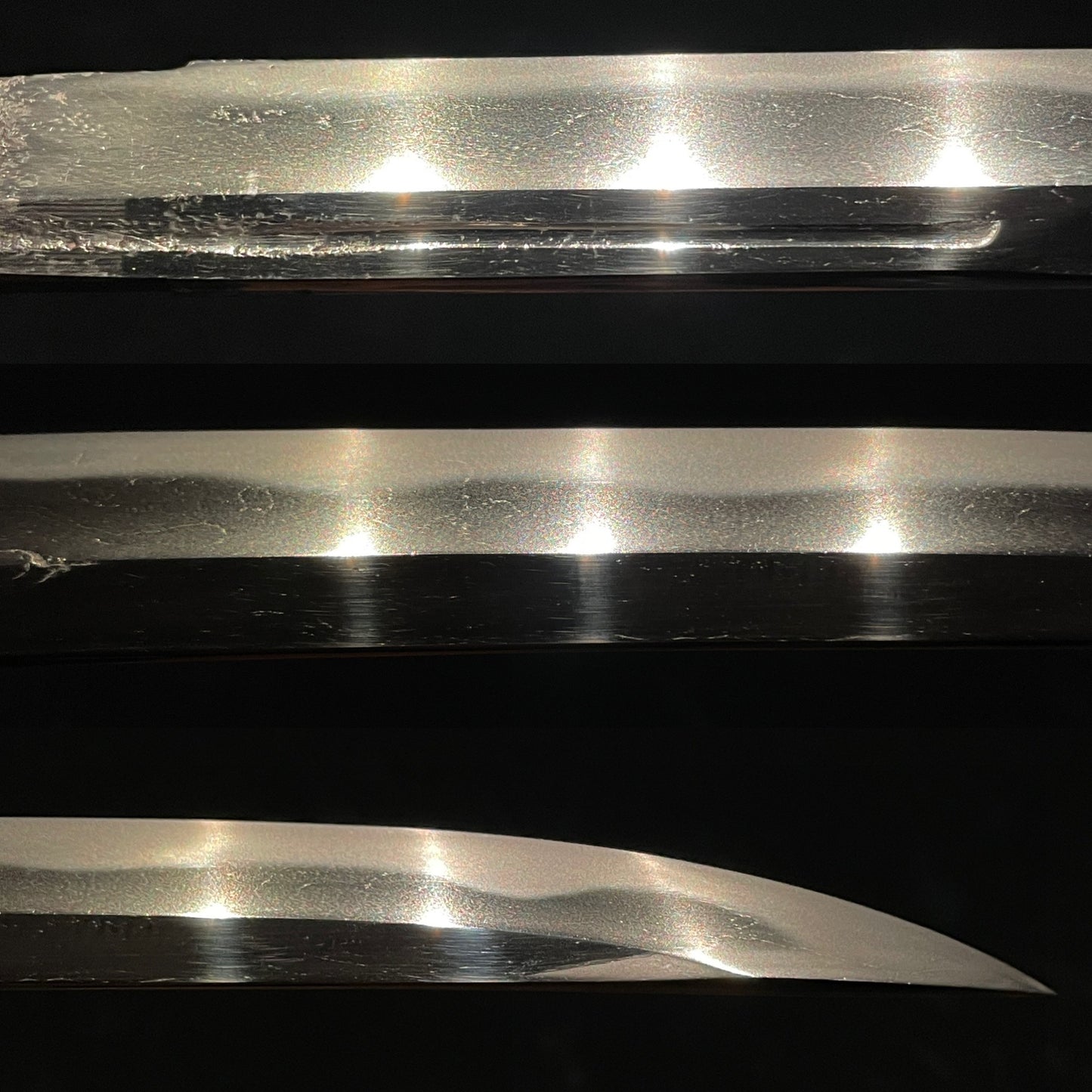 Unokubi Zukuri Polished TANTO, Edo period mumei