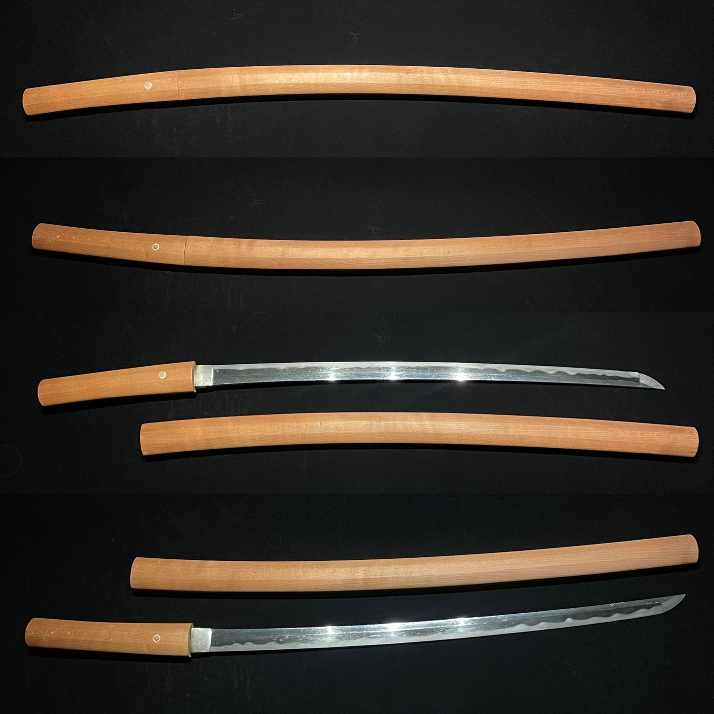 Gunome Choji LONG WAKIZASHI, Early Edo period mumei