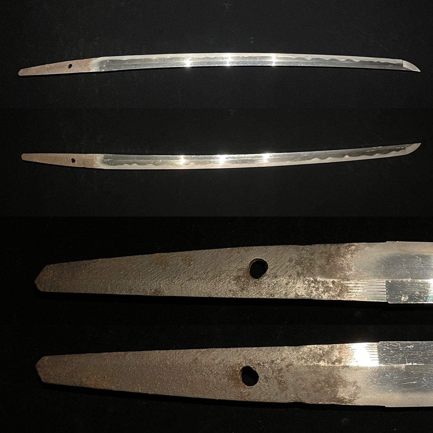 Gunome Choji LONG WAKIZASHI, Early Edo period mumei