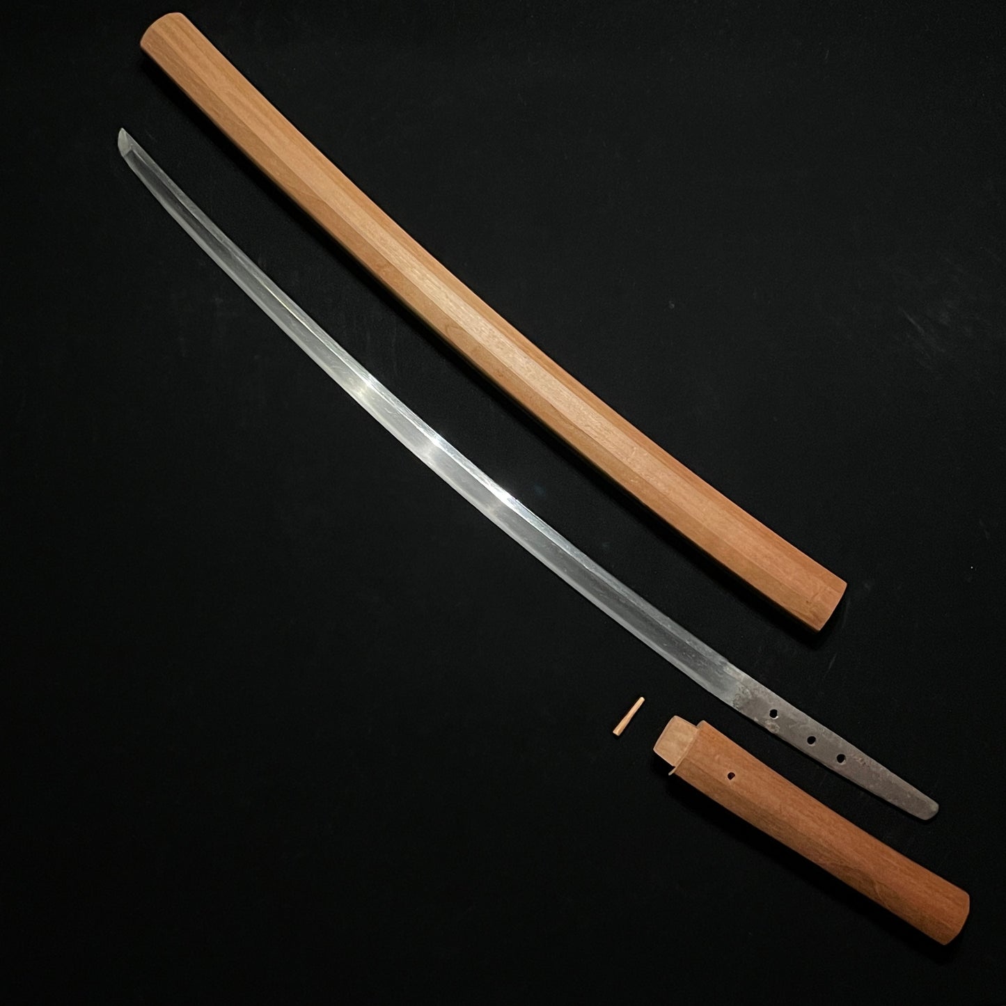 KOTO Long Wakizashi, 備州三原住正近 Bishu Mihara Masachika signed, 1516 Muromachi period