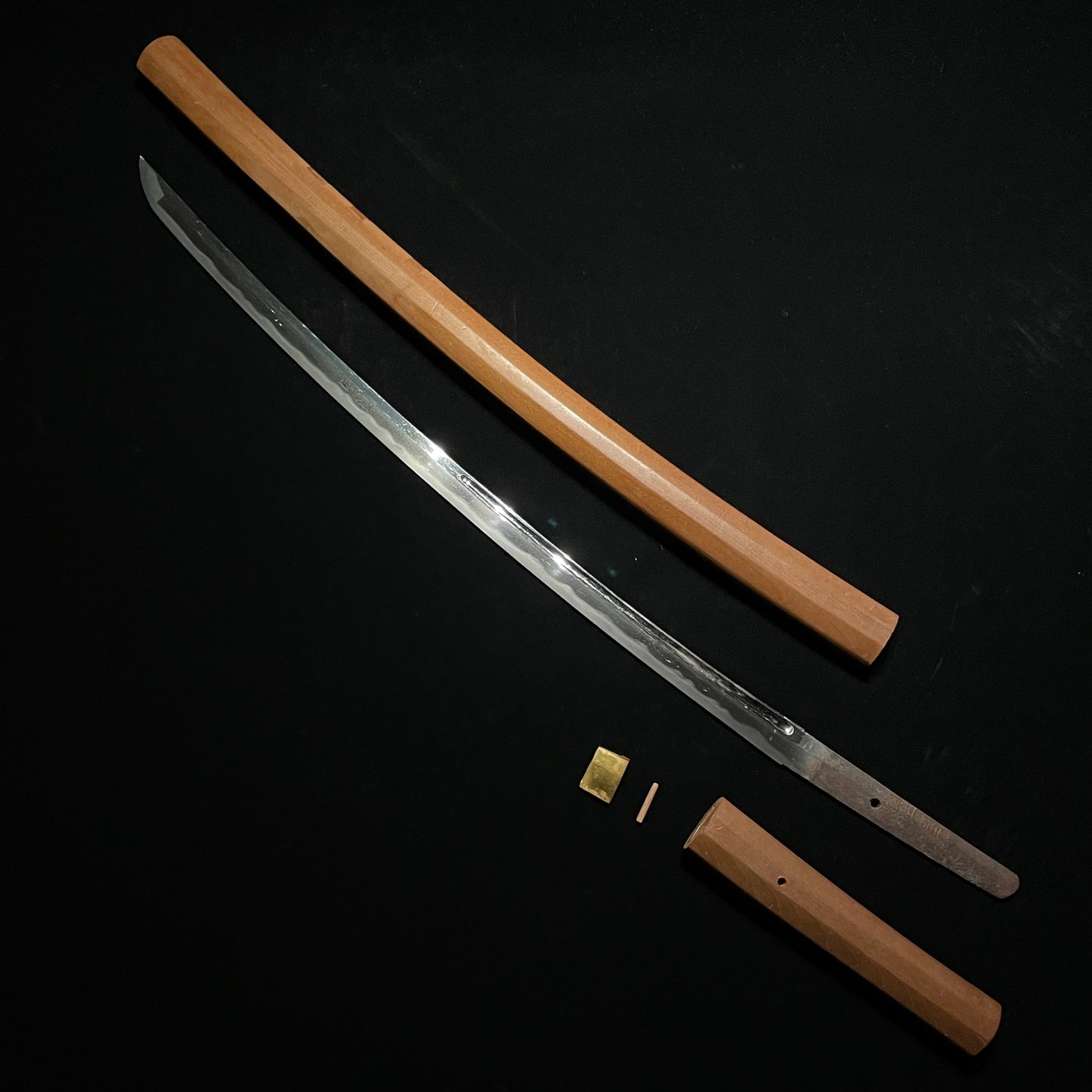 Sekiju Kanemoto 関住兼元 signed, Long Wakizashi, KOTO Muromachi period