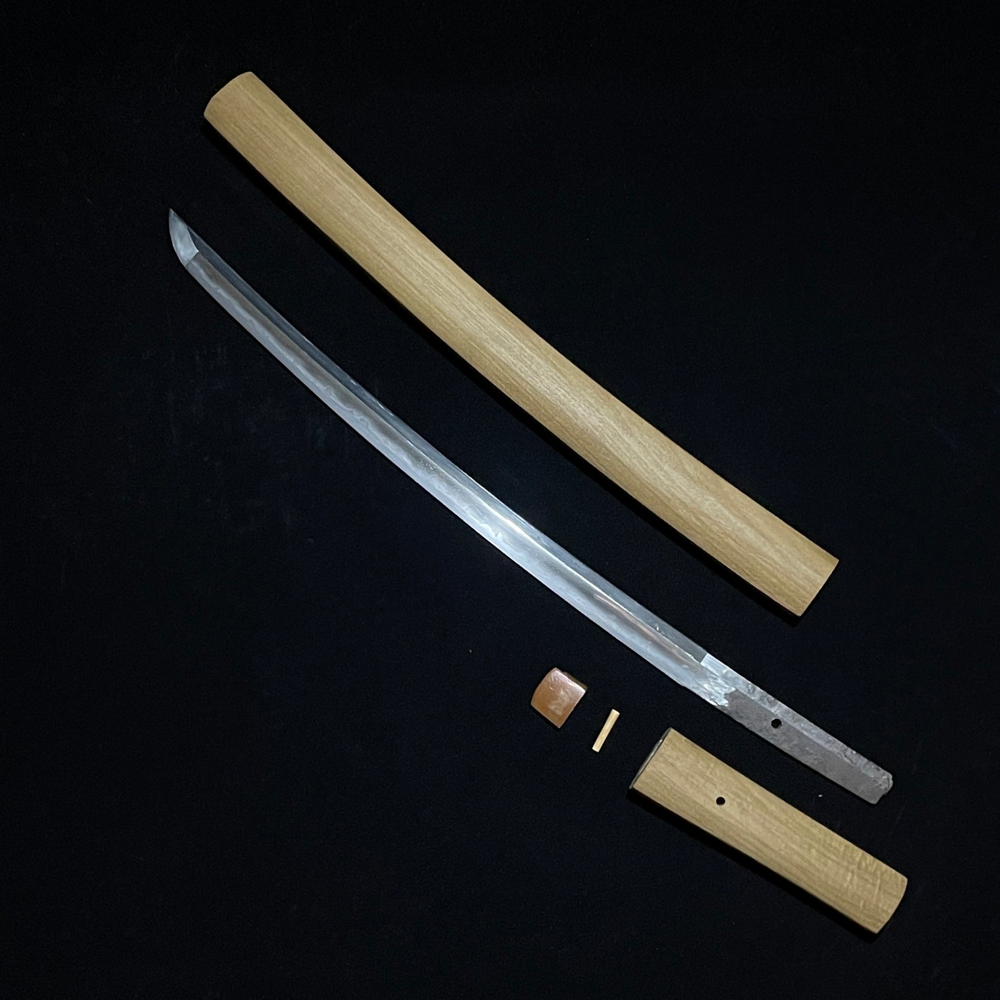 Orikaeshi-Mei 折返銘 WAKIZASHI, Kanesada 兼定 signed, Muromachi period