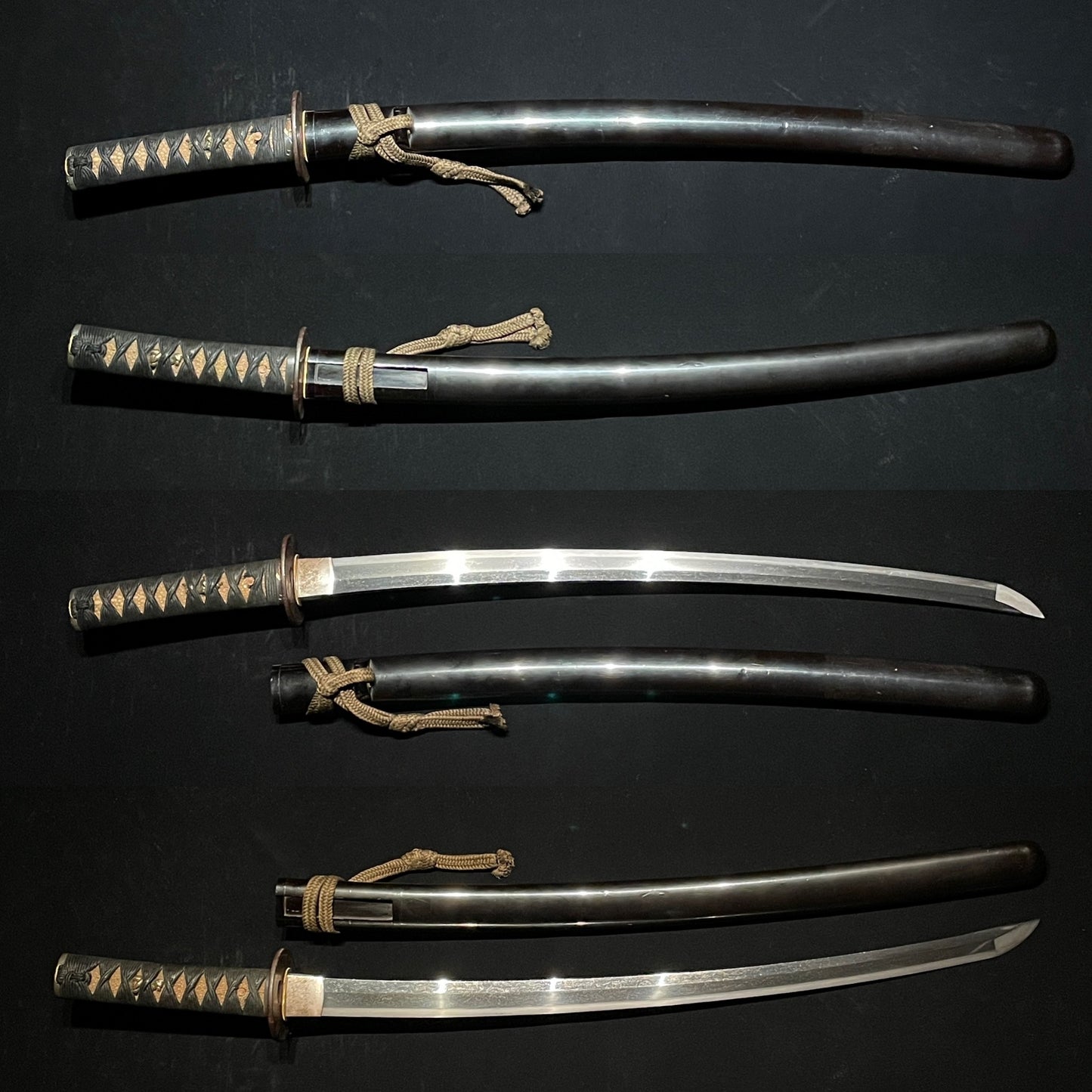 Kanabo Masatsugu 金房政次 signed Long WAKIZASHI, KOTO Momoyama period 1574s