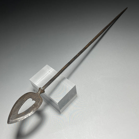 YAJIRI 鏃 Samurai Arrowhead, Edo period, Iron back