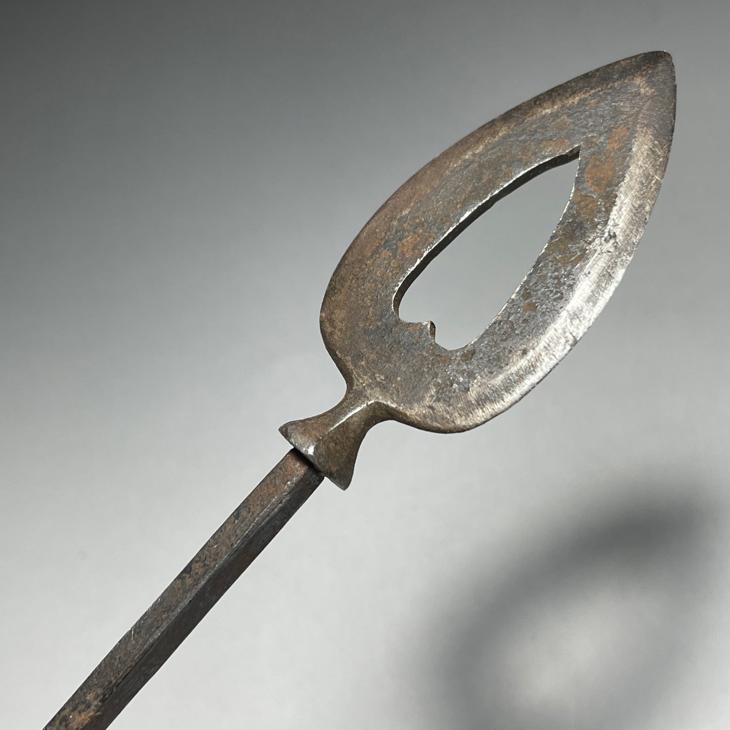 YAJIRI 鏃 Samurai Arrowhead, Edo period, Iron back