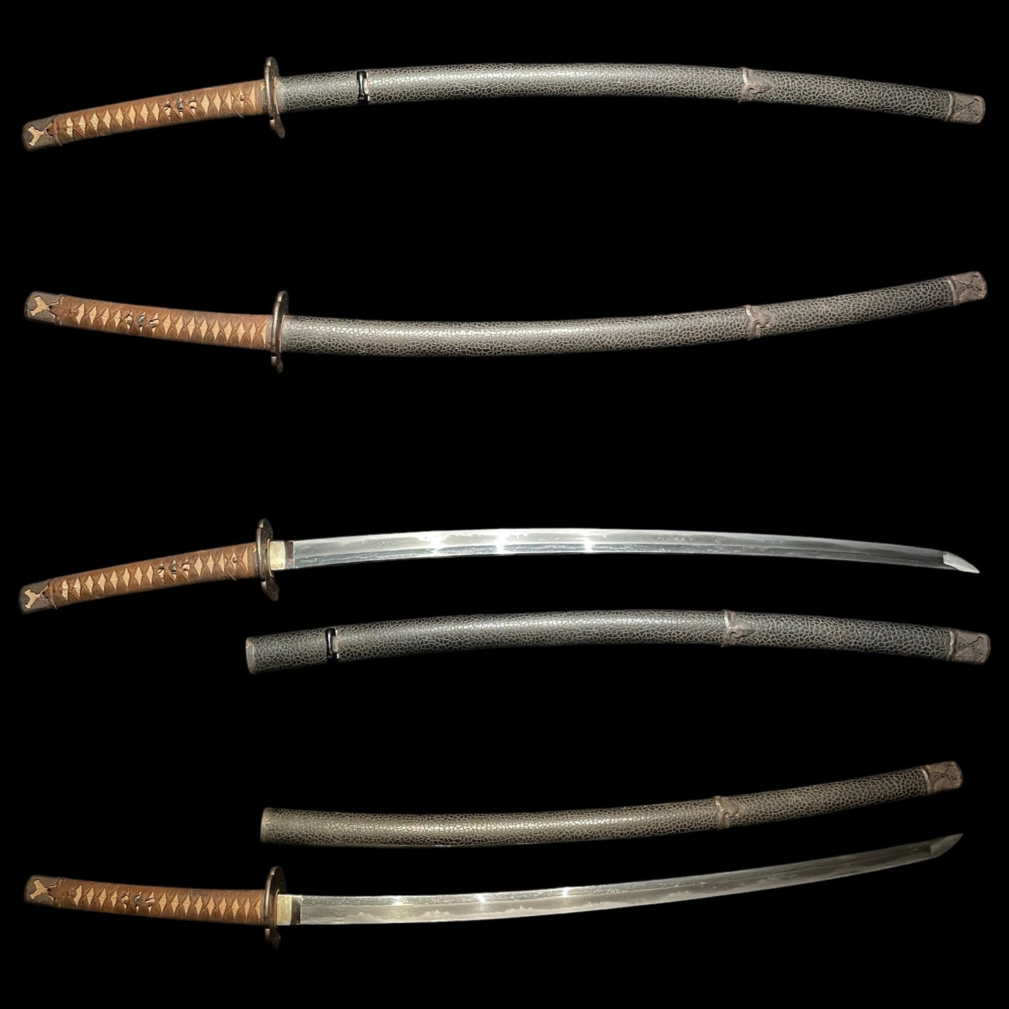 Handachi Koshirae KATANA, Kanemoto 5dai Kanenao 兼元五代目兼直 signed, Early Edo period