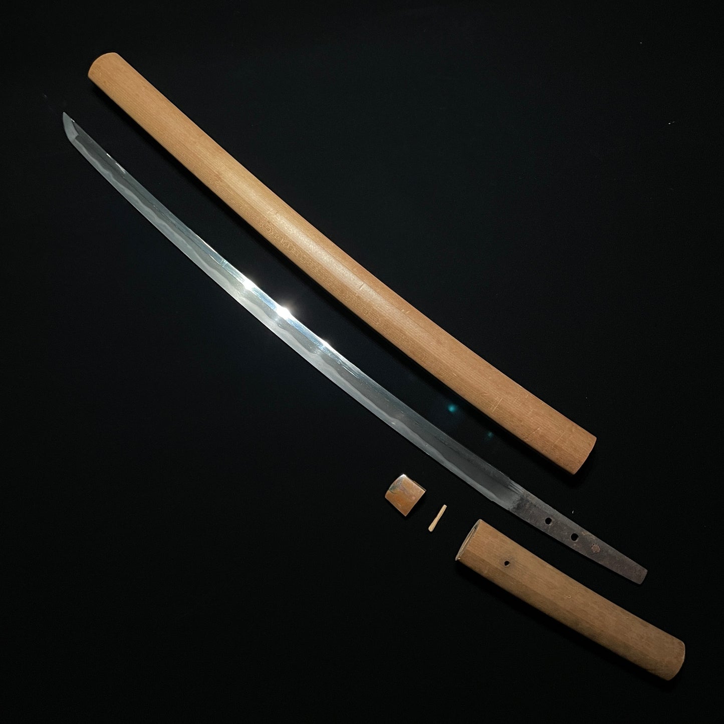 Hizen Masahiro 肥前正広 Long WAKIZASHI, Early Edo period, NBTHK Shinsa paper