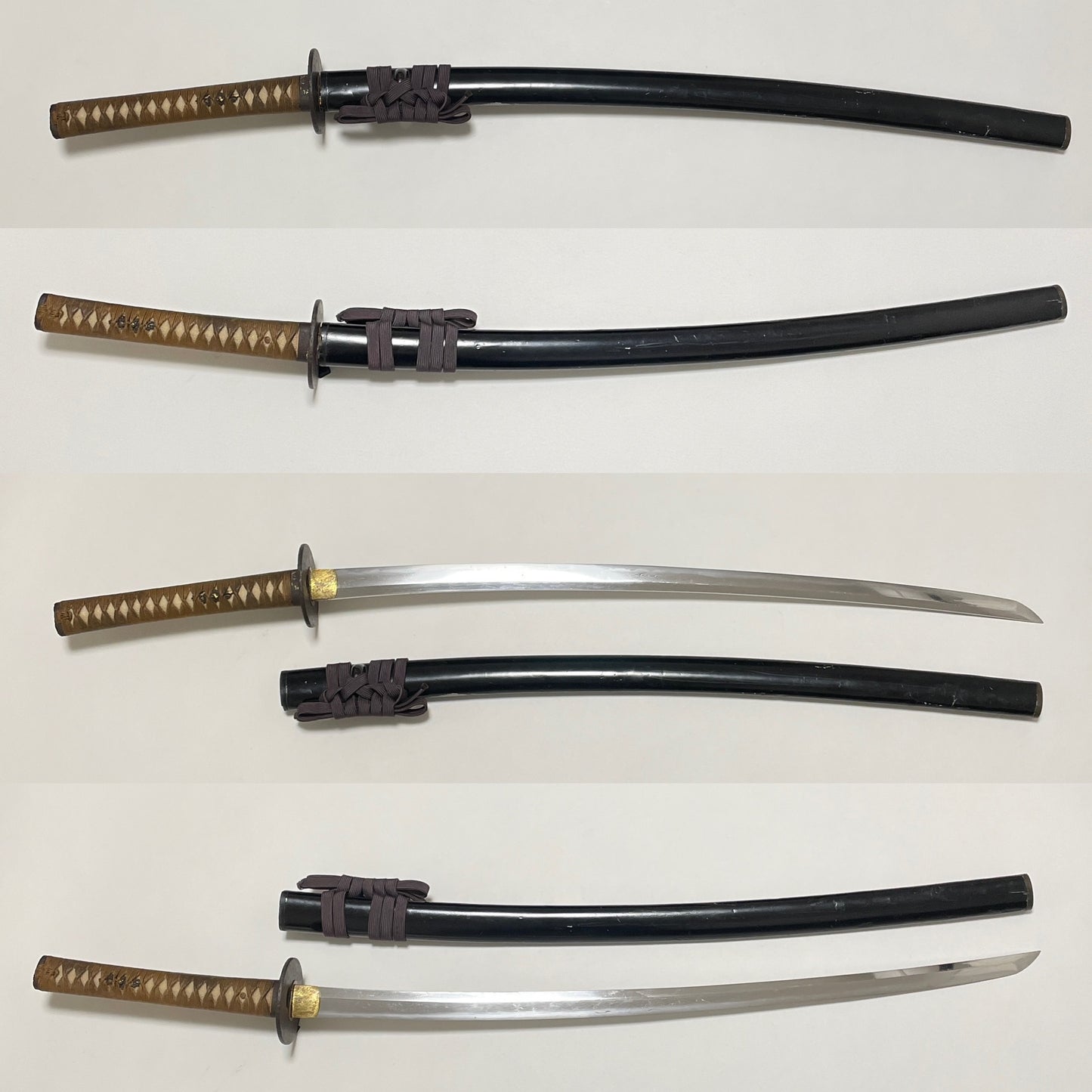 Black KATANA, Edo period mumei, 698mm (27.48 in.)