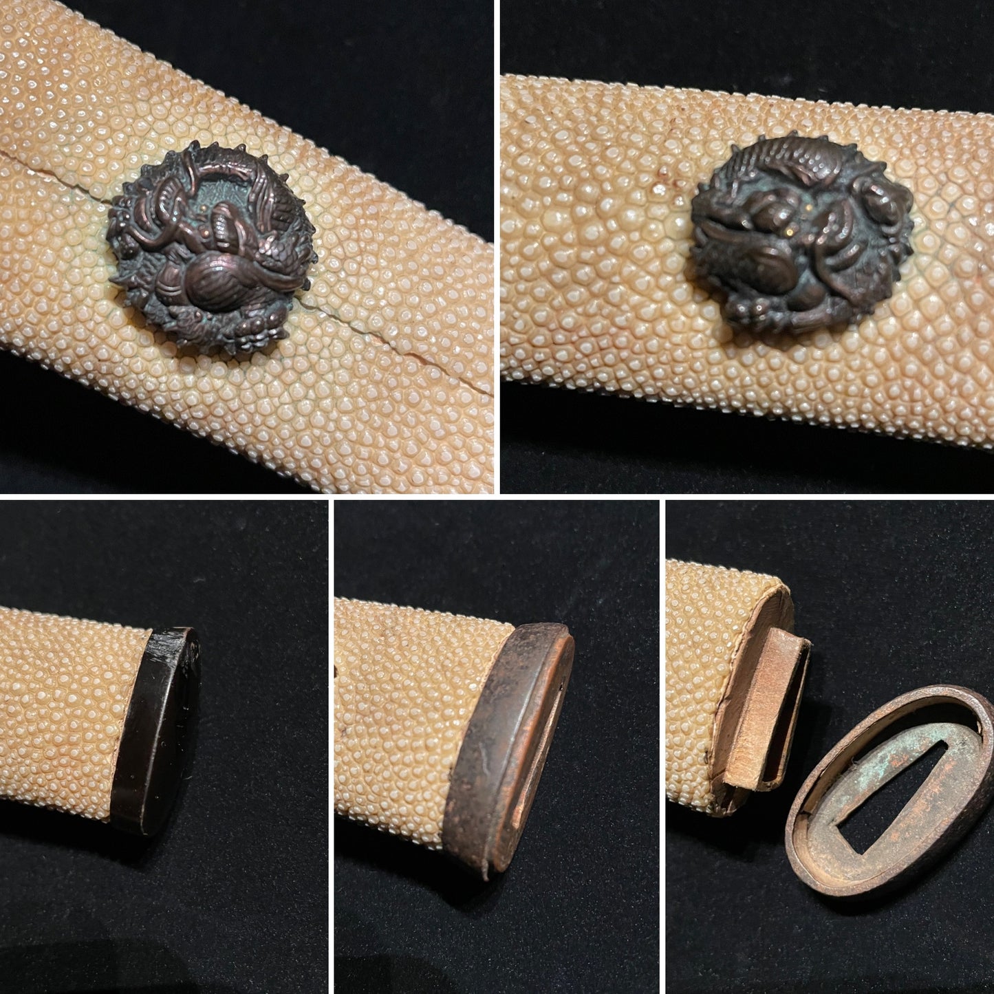 Rare Style Omeshi-Koshirae 御召拵 Tanto, Edo period mumei