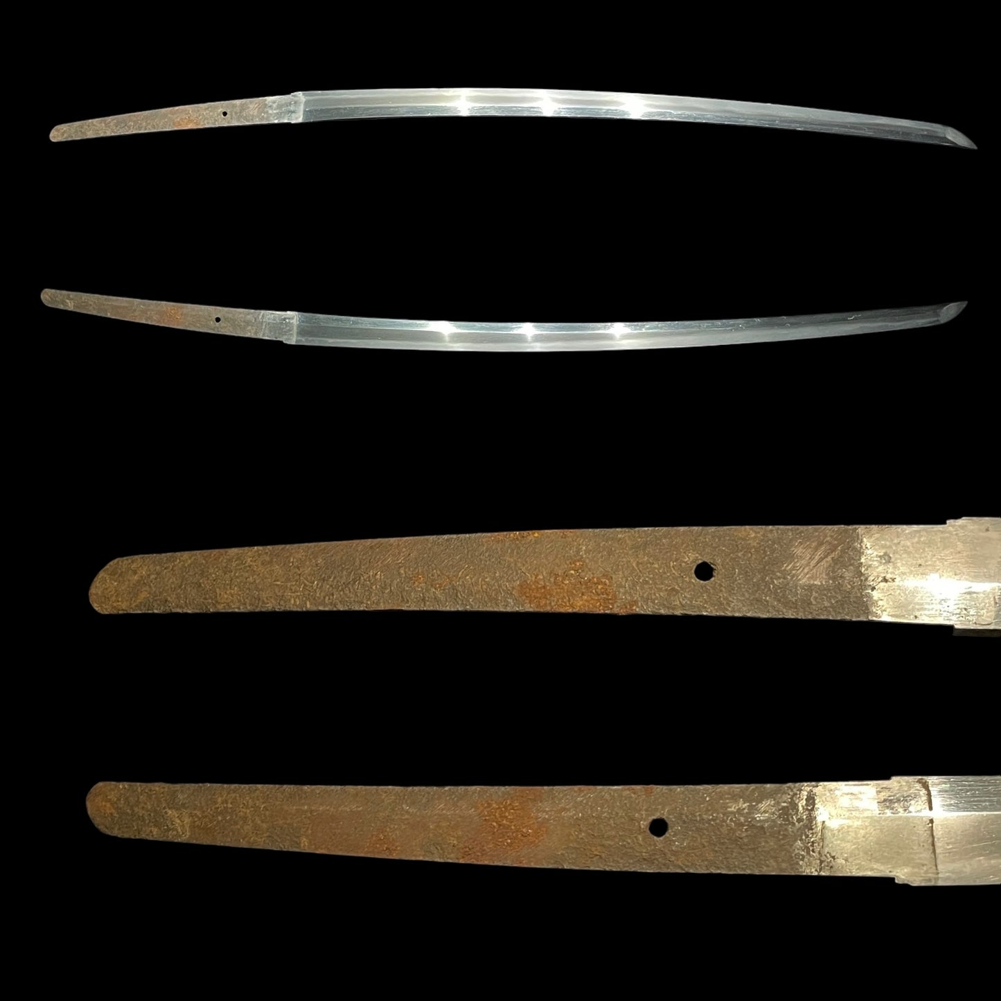 Signed KATANA in Shirasaya, Wide and Thick blade,