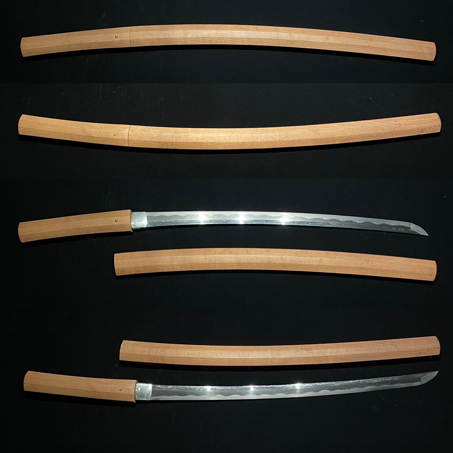 Long Wakizashi Minamoto Yoshikuni 源吉国 singed,  Edo period