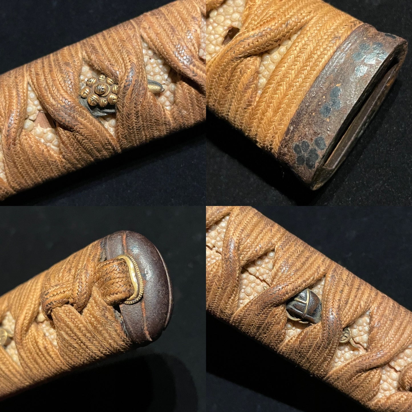 Arrow Kojiri WAKIZASHI, with Signed Kozuka, Edo period mumei