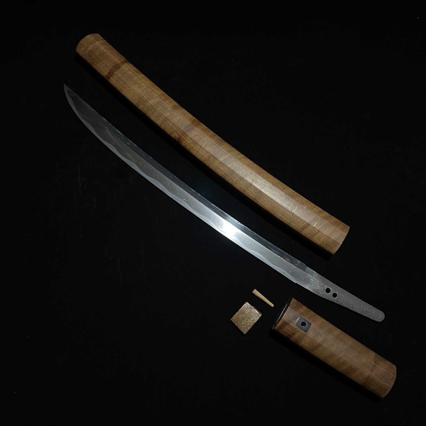 Shobuzukuri 菖蒲造 Wakizashi, KOTO Muromachi period mumei