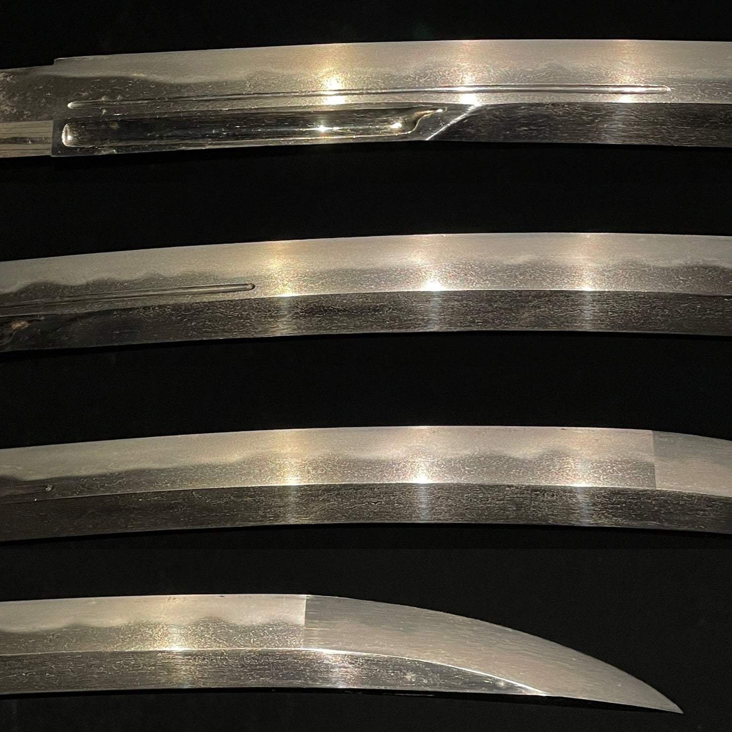 NAGINATA-NAOSHI 薙刀直し, Ookissaki 大切先 Wakizashi, Muromachi period mumei