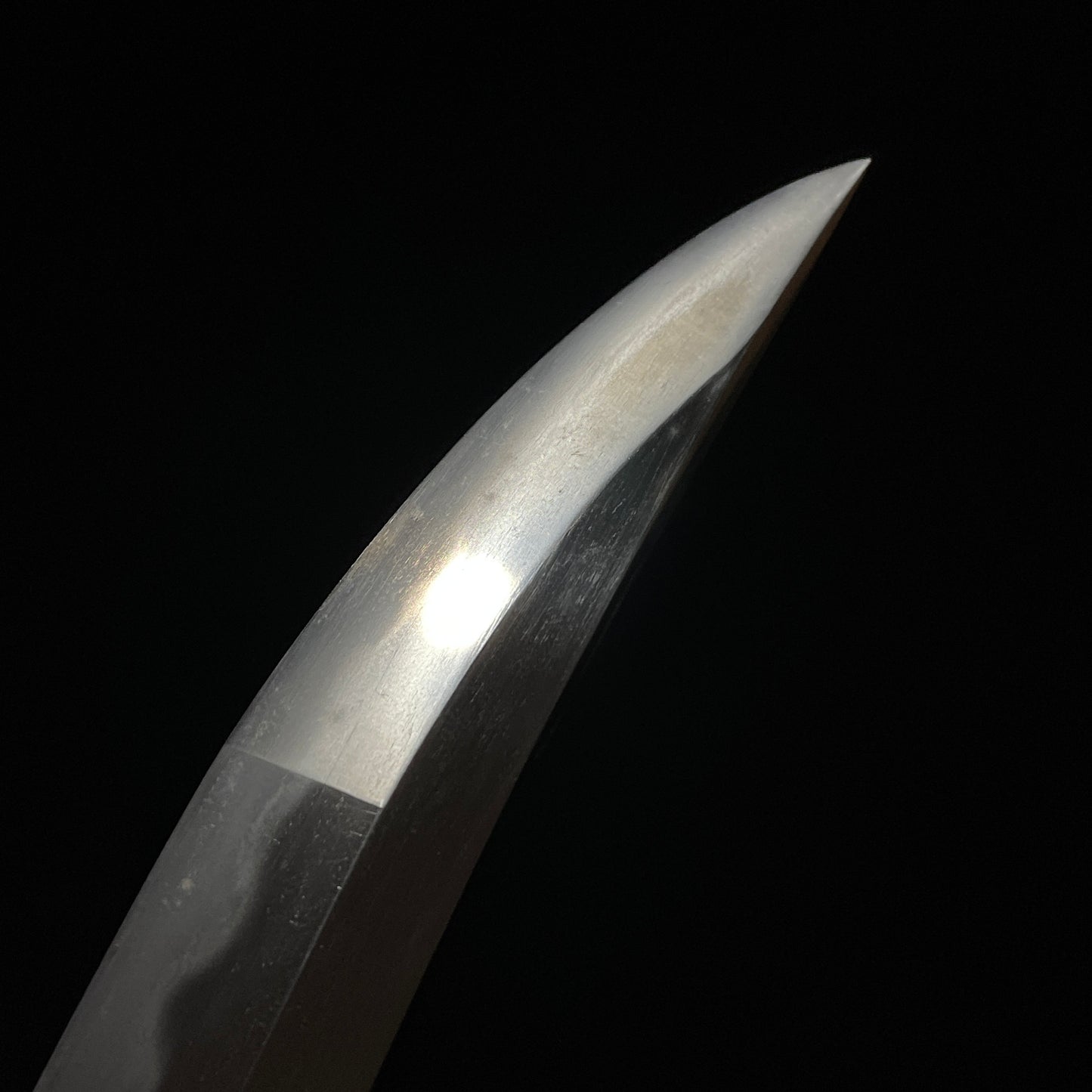 NAGINATA-NAOSHI 薙刀直し, Ookissaki 大切先 Wakizashi, Muromachi period mumei