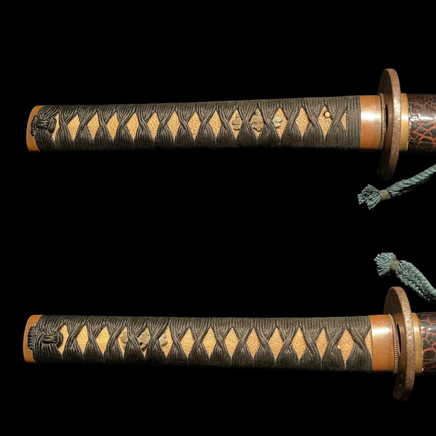 Long KATANA Bohi 棒樋, Heavy Blade, Edo period mumei, Copper Fuchikashira