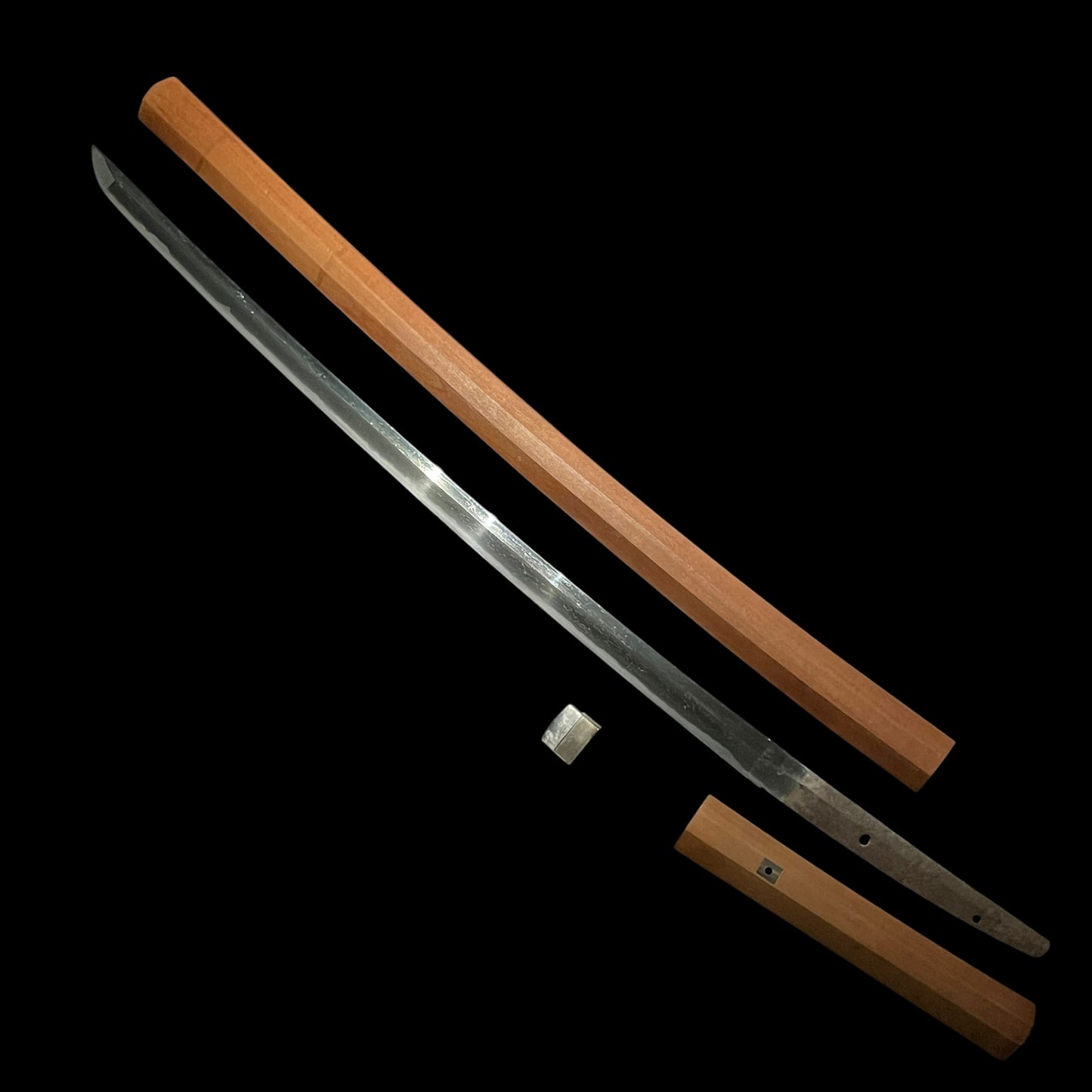 Heavy weight KATANA, Gunome-Choji 互目丁子 Hamon,  Edo period mumei