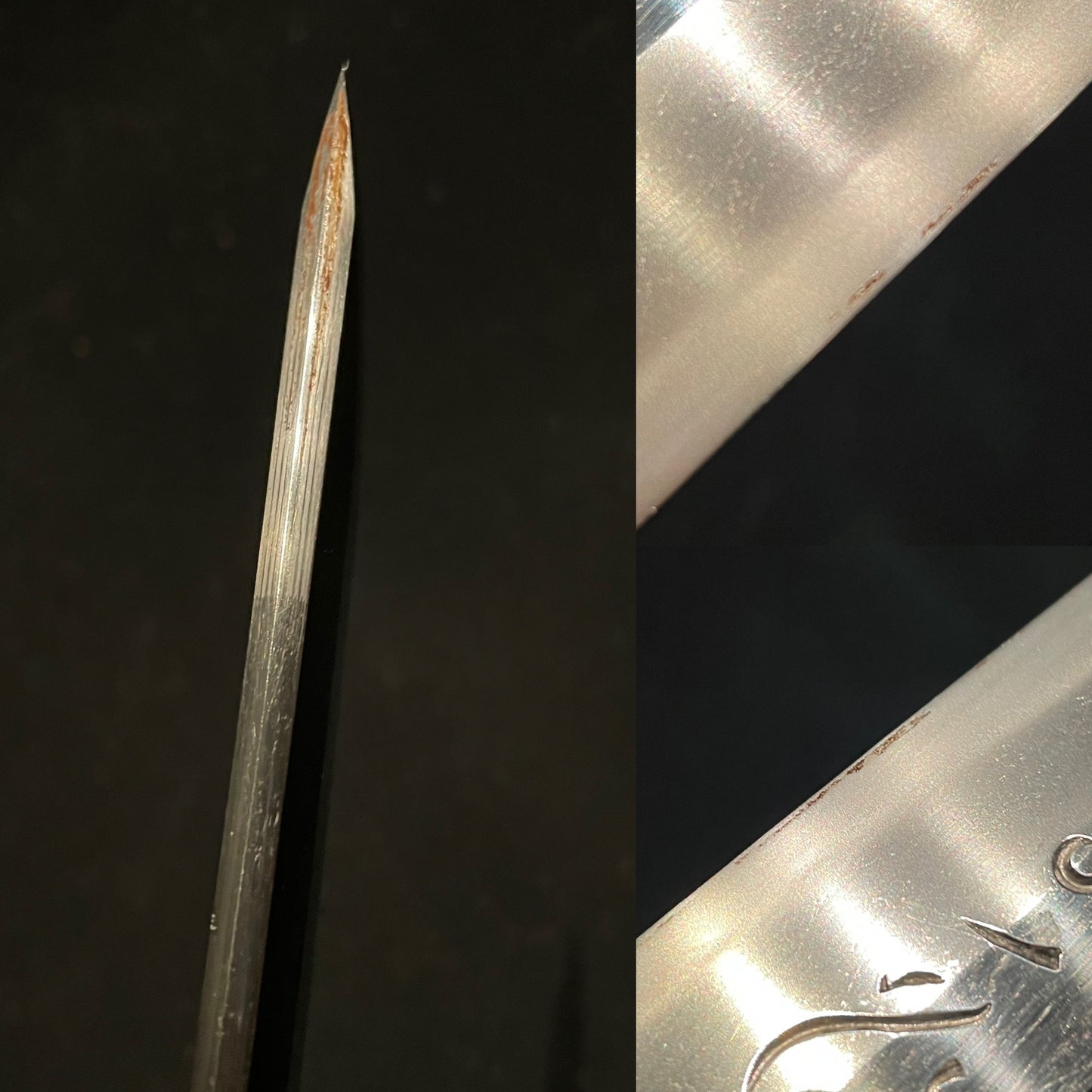 Yamashironokami Kunikiyo 山城守国清 Wakizashi, Bonji 梵字 Horimono, Very Thick Blade