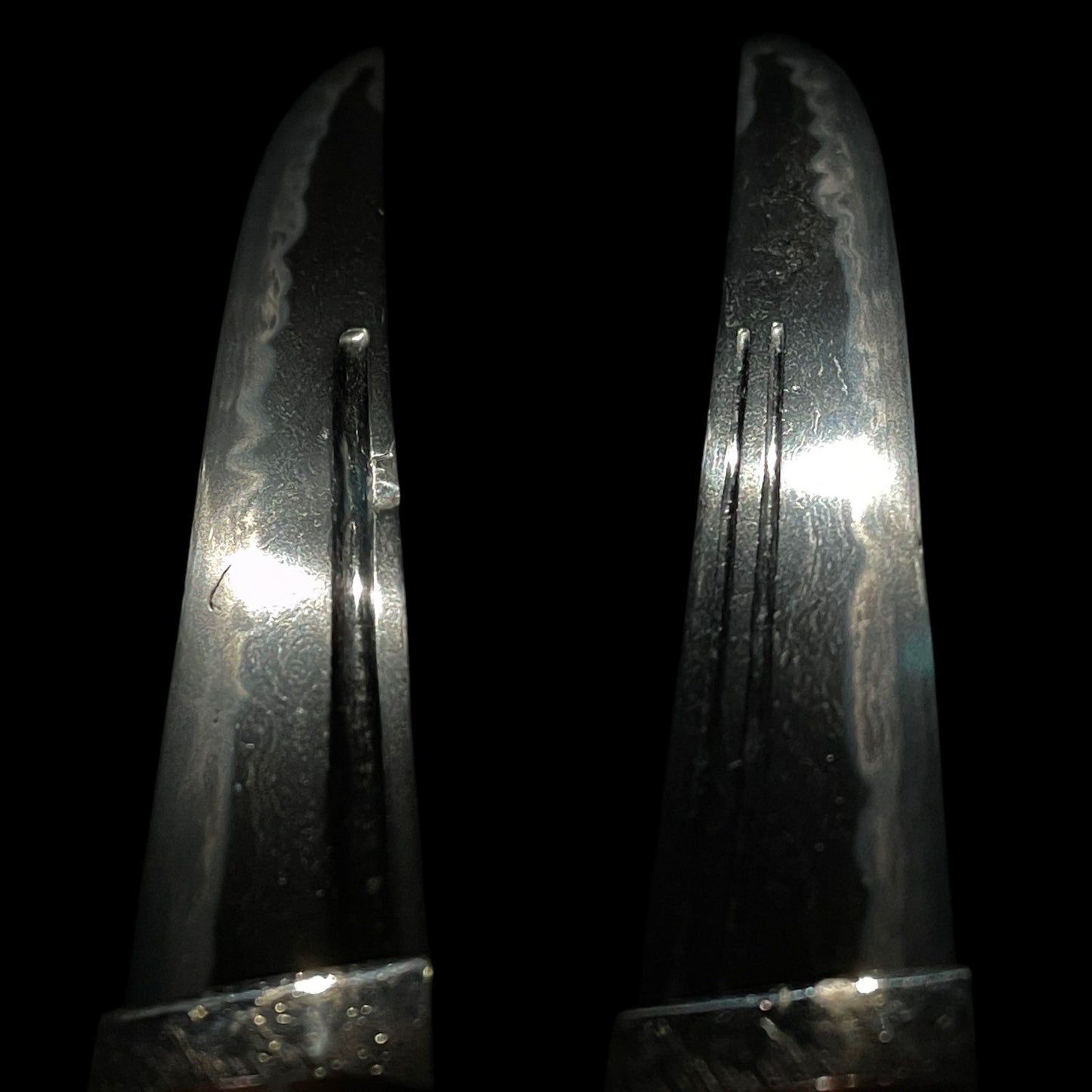 Toshitada 寿忠 signed, Hirazukuri TANTO, Edo period