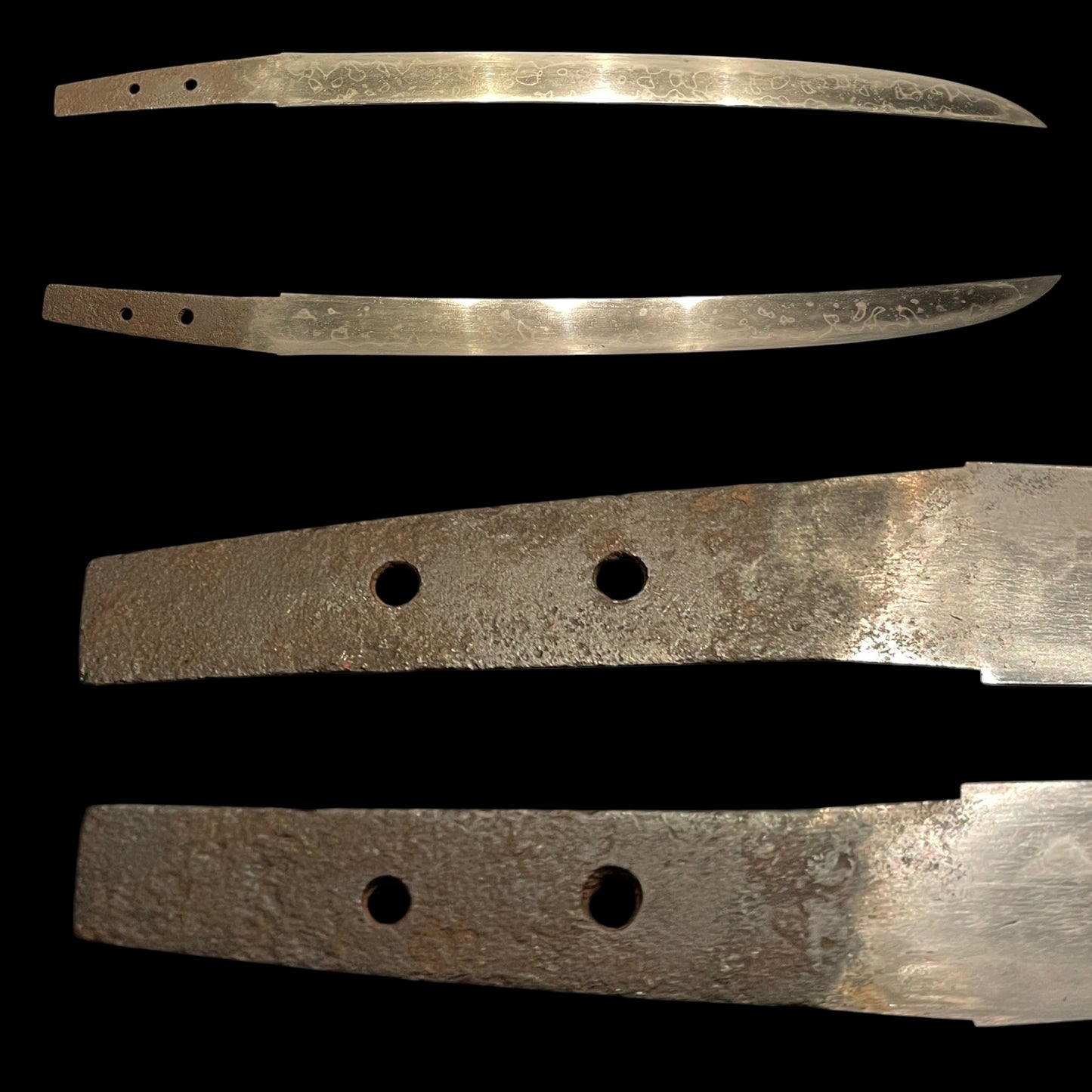 HITATSURA 皆焼 HAMON, Sunnobi-TANTO 寸延短刀, Muromachi period mumei