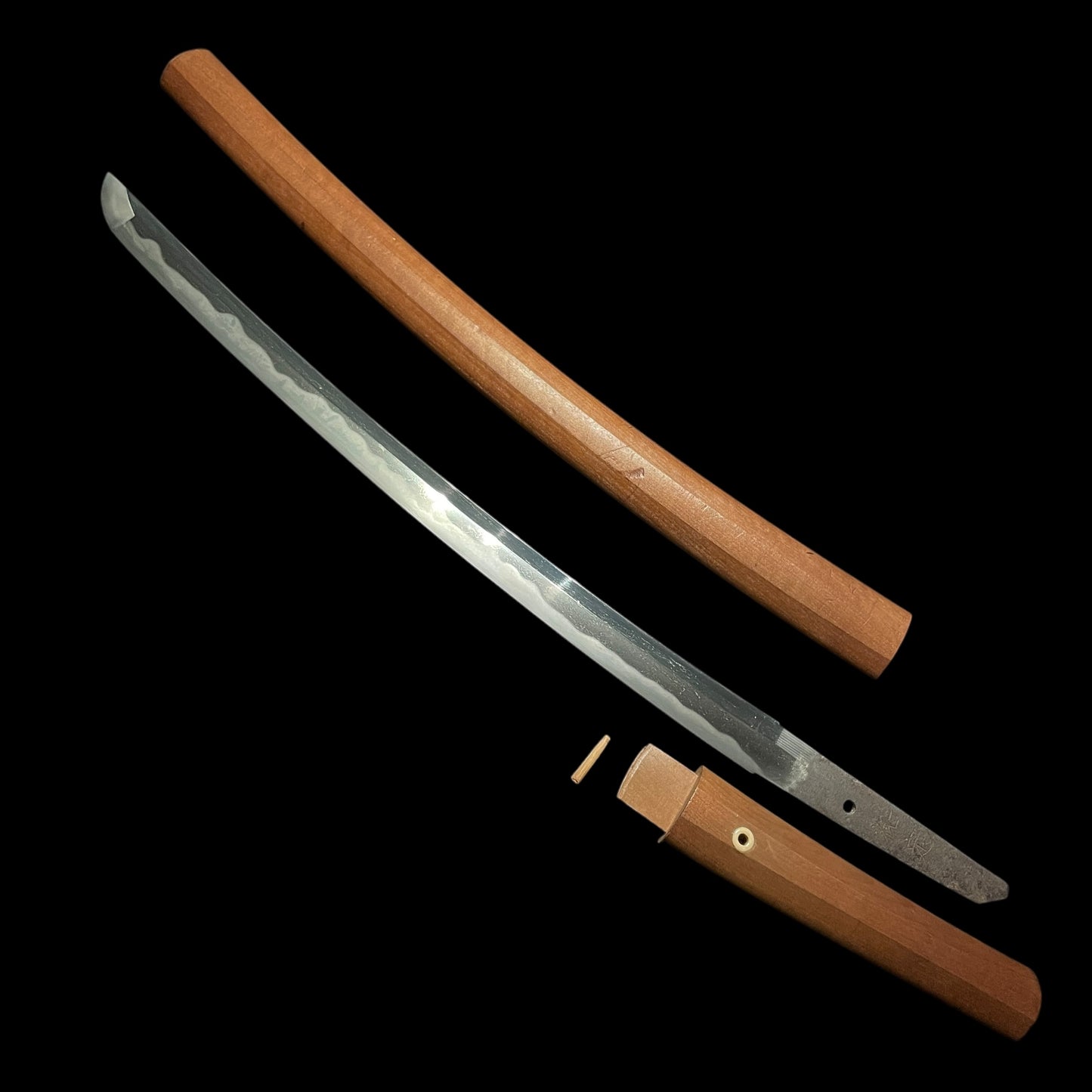 Nijimei-Sukesada 二字銘祐定 Midareba WAKIZASHI, Muromachi period