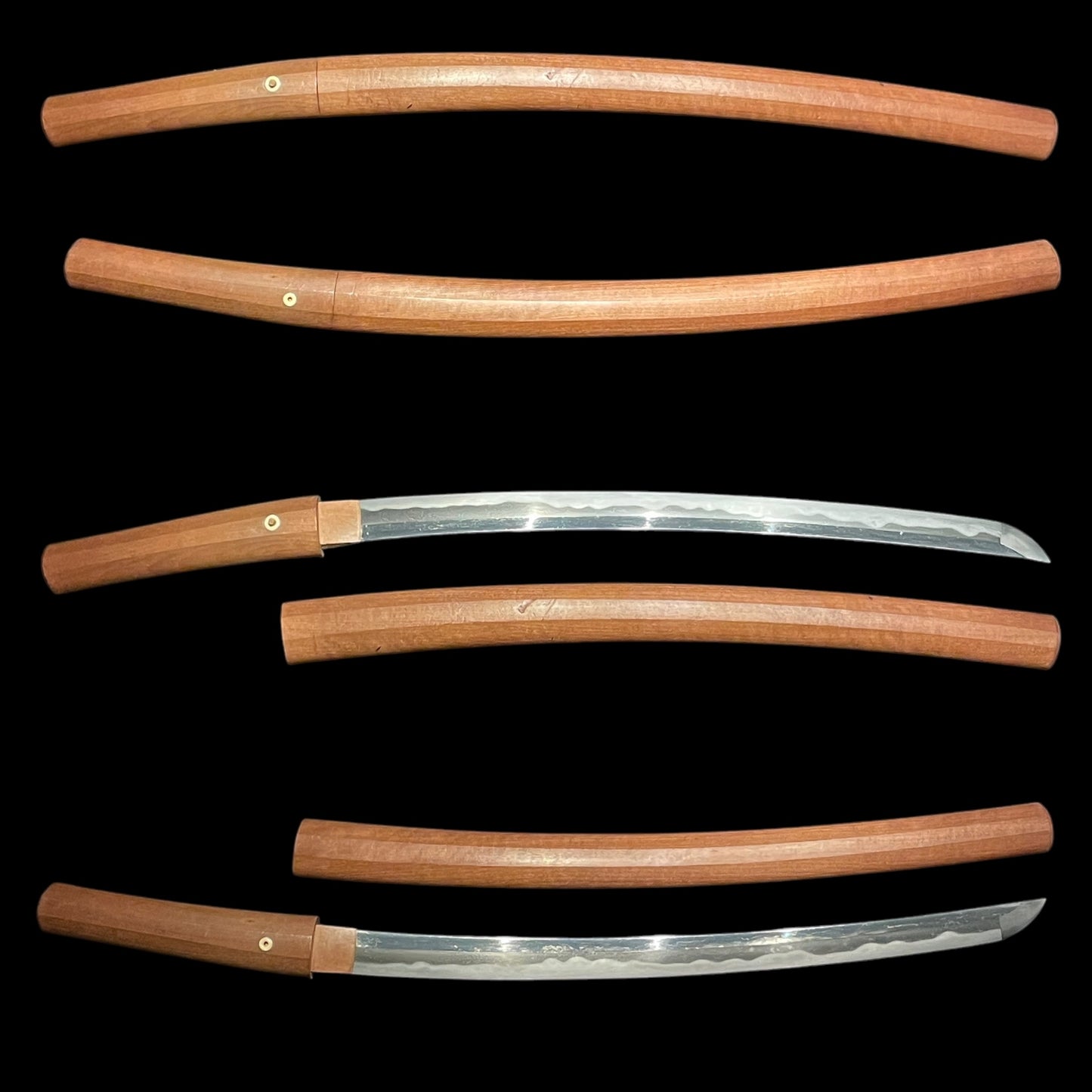 Nijimei-Sukesada 二字銘祐定 Midareba WAKIZASHI, Muromachi period