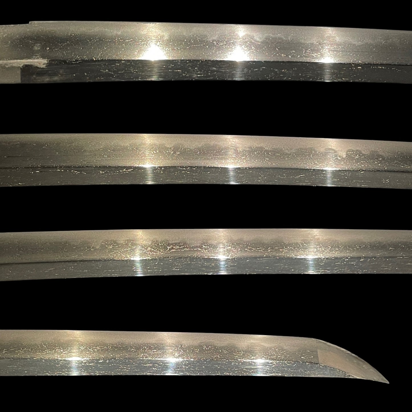 Red Wakizashi, Thick Blade, Edo period mumei