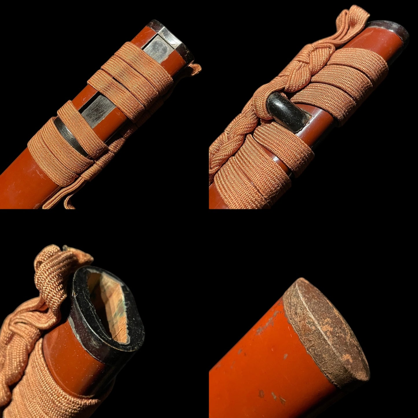 Red Wakizashi, Thick Blade, Edo period mumei