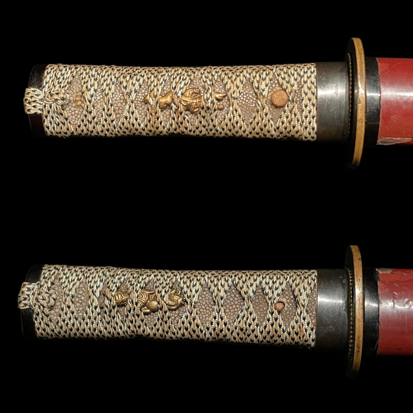 Hirazukuri 平造 WAKIZASHI, Bishuosafune Sukesada February 1566 signed, Red Bonji