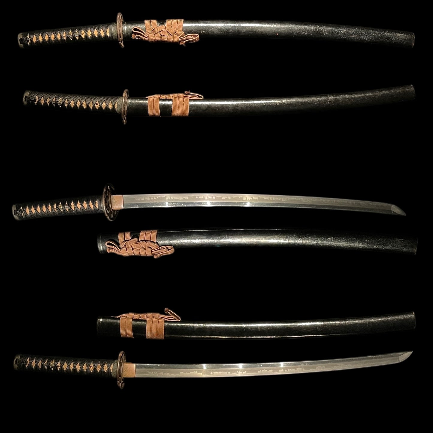 Amazing Hamon, Shinshinto Bizenden, Hamabe Toshiyuki 浜部寿幸, Bakumatsu period