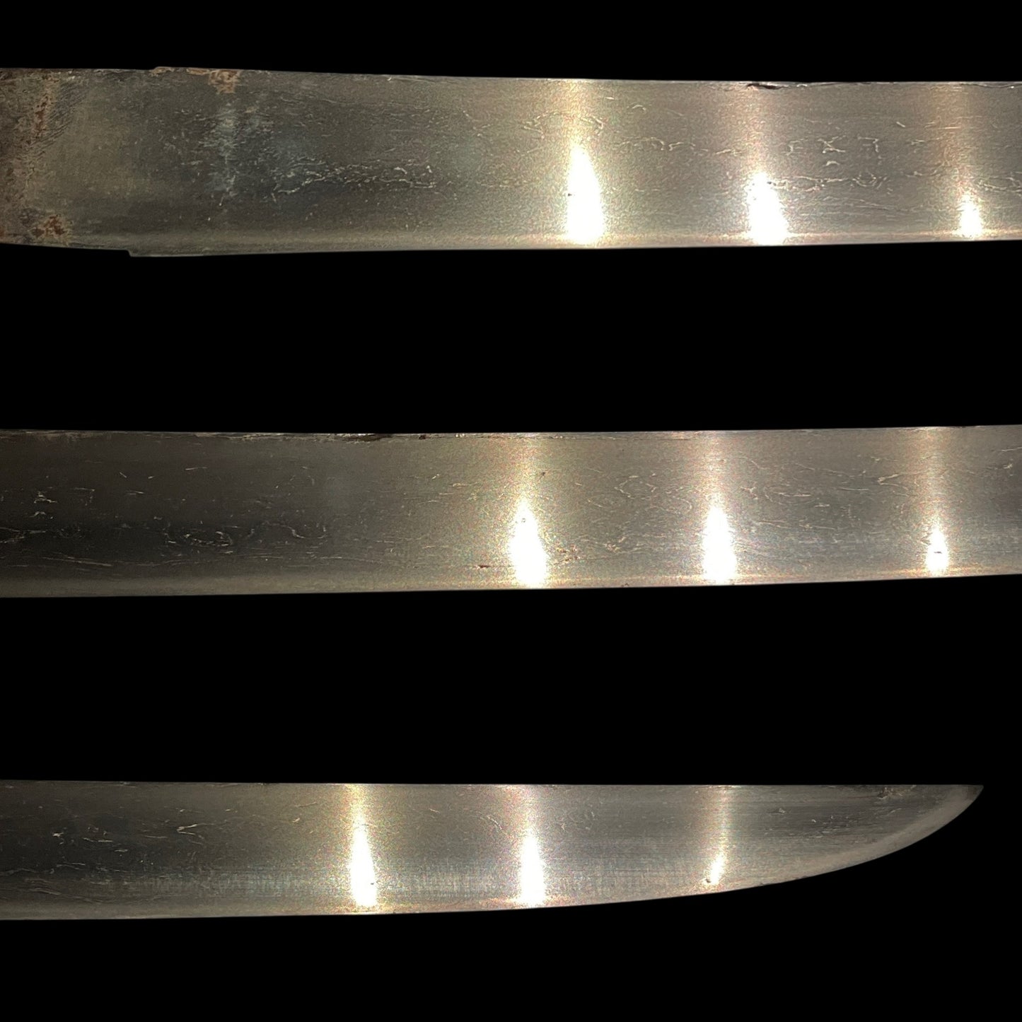 Hirazukuri Sunnobi Tanto 平造寸延短刀, Silver cover Habaki and Seppa, Edo period mumei