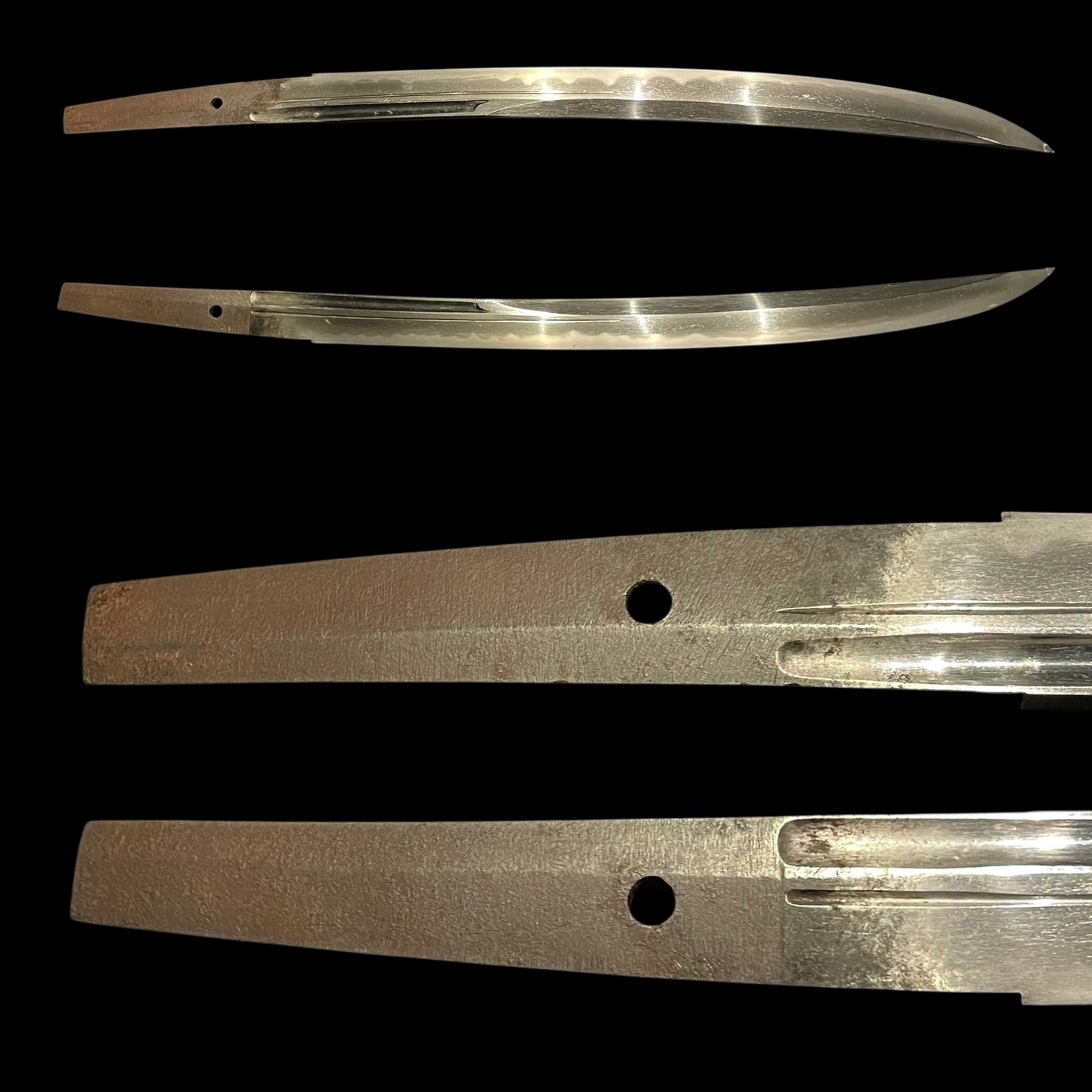 NAGINATA-NAOSHI 薙刀直 Wakizashi, Muromachi period mumei