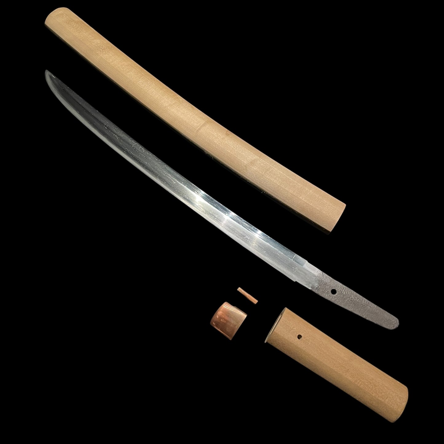 Shobuzukuri Wakizashi 菖蒲造脇差, Fuyuhiro 冬廣 signed, Muromachi period