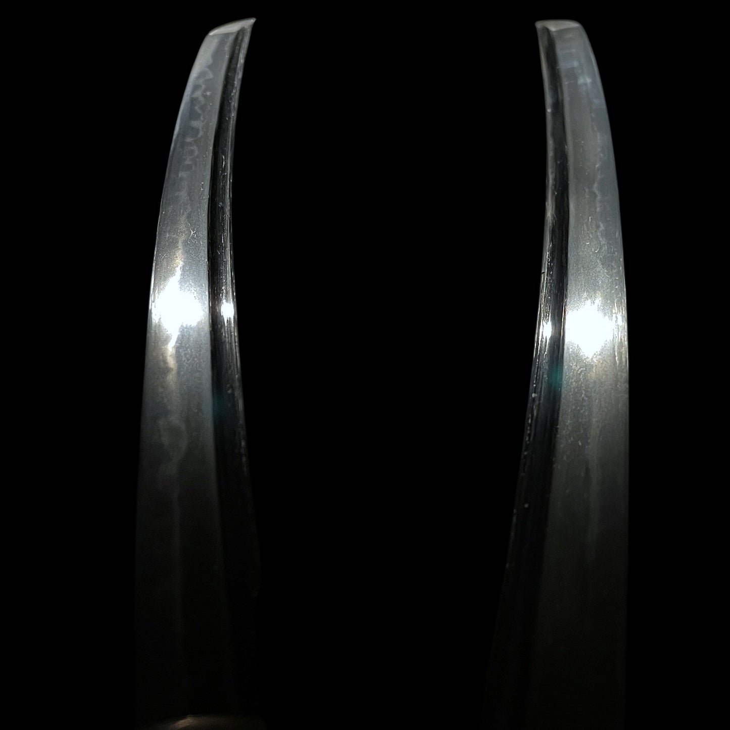 Plum TSUBA Short Wakizashi, Komedawara 米俵 Fuchi Edo period mumei