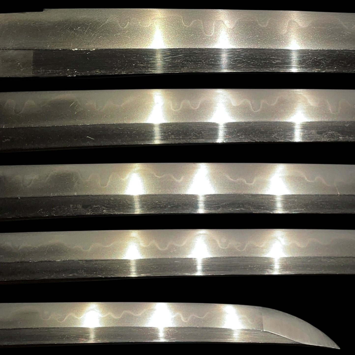 Horse Fuchikashira Wakizashi, Osafune Sukesada February 1505 備前国住人長船祐定 signed,