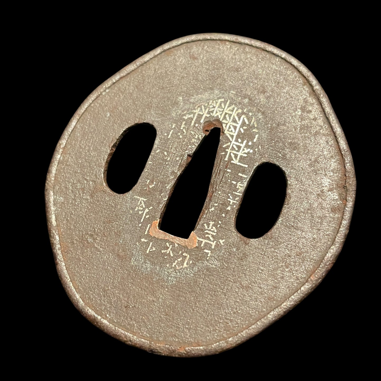 Horse Fuchikashira Wakizashi, Osafune Sukesada February 1505 備前国住人長船祐定 signed,