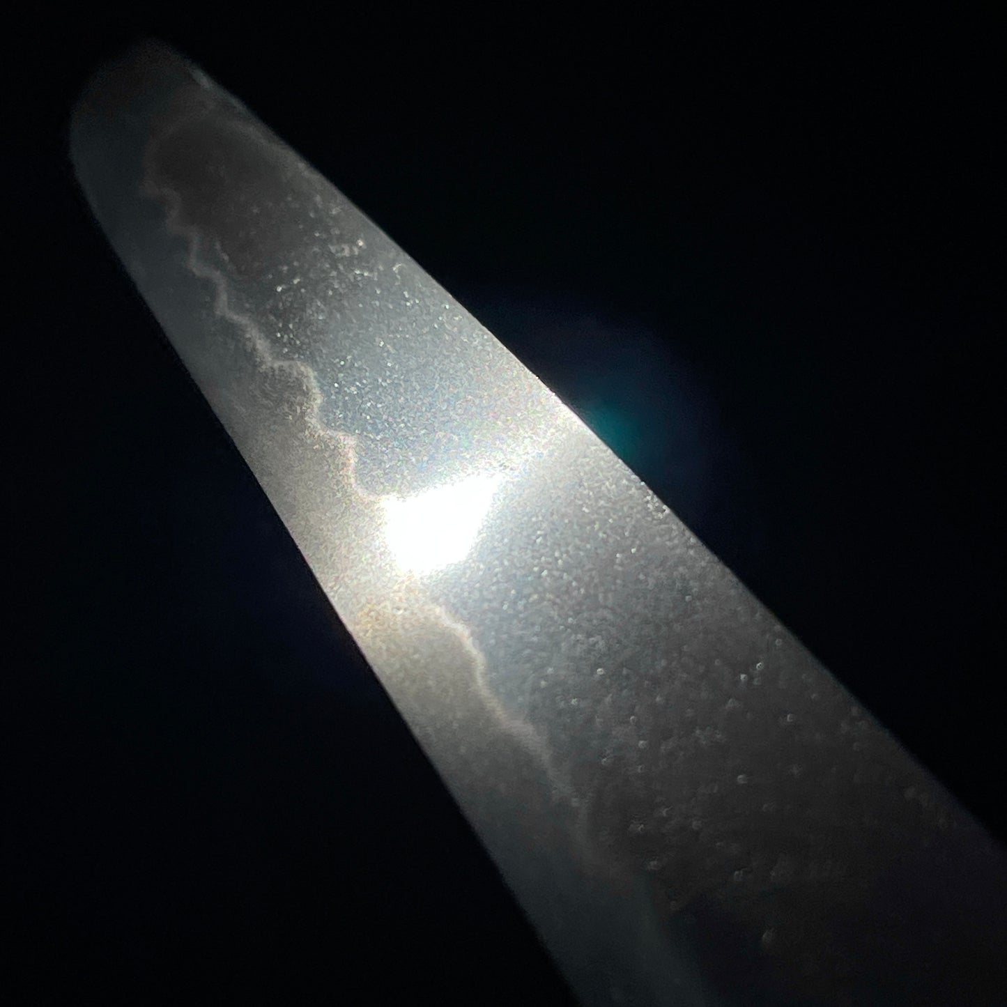 Thick blade TANTO, Shinshinto Late Edo period Bakumatsu, Mumei