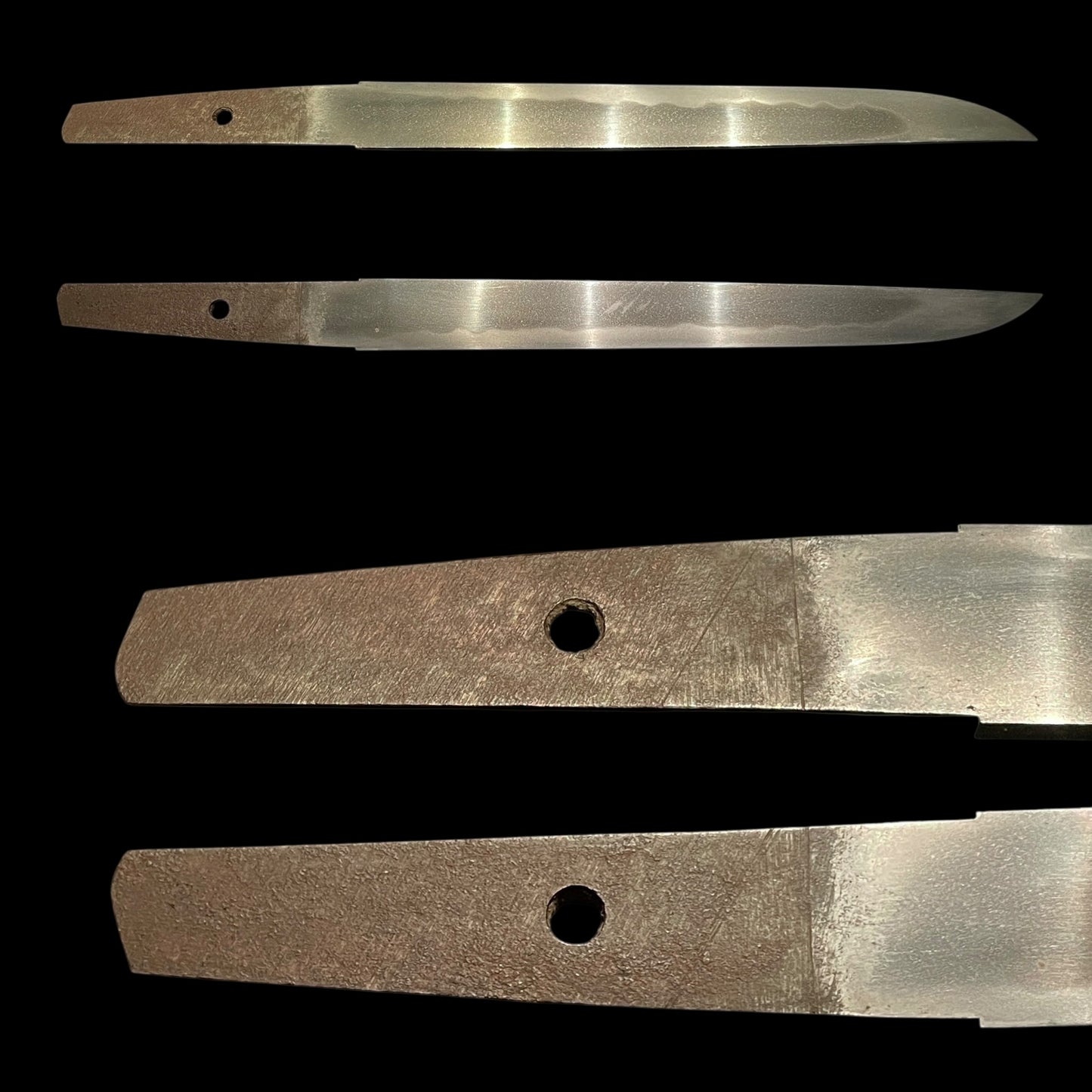 Thick blade TANTO, Shinshinto Late Edo period Bakumatsu, Mumei