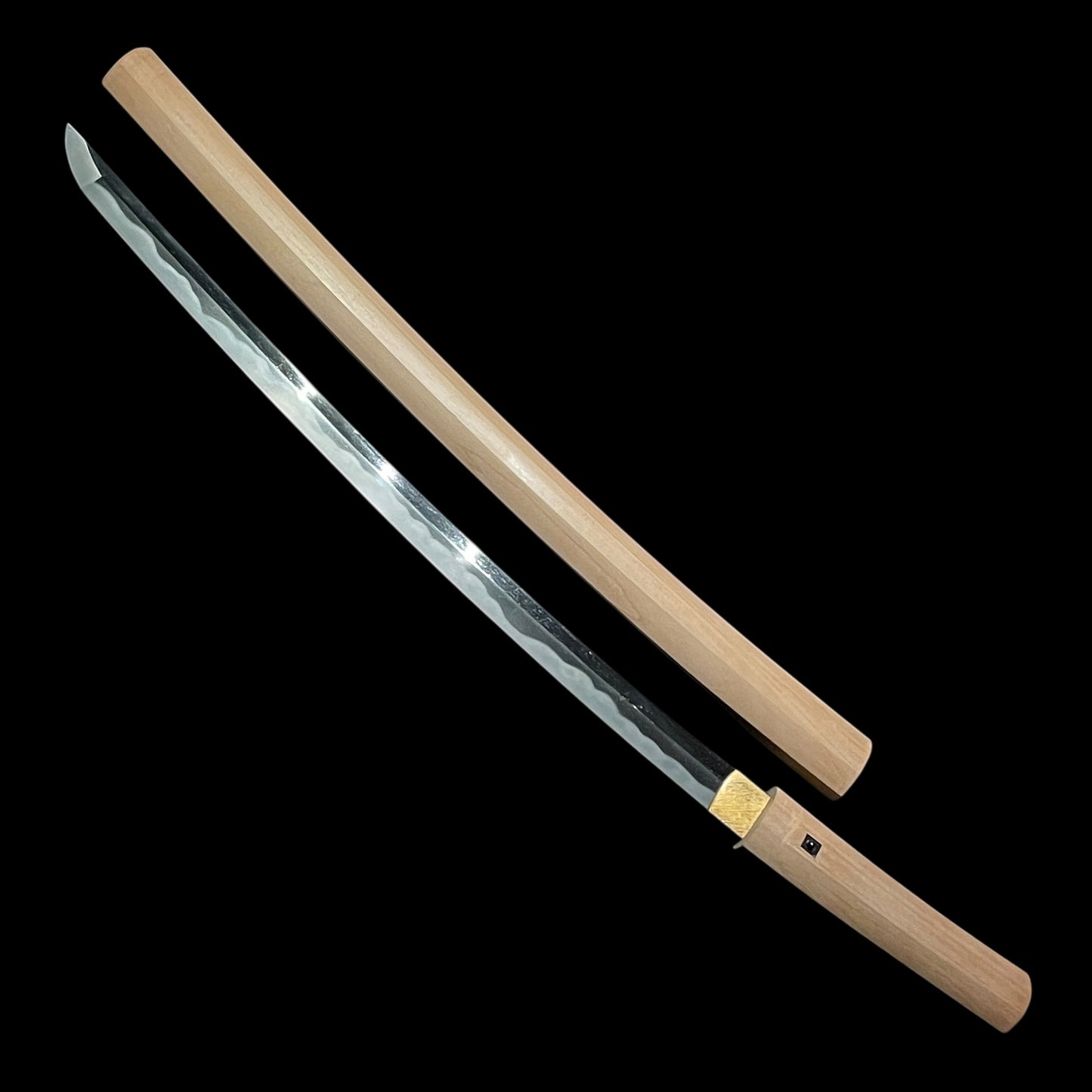 Bishuosafune Tadamitsu 備州長船忠光 signed WAKIZASHI, Polished Blade, Muromachi period